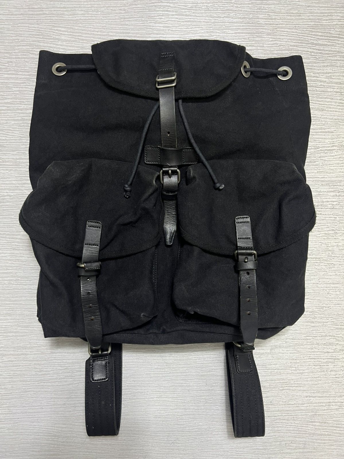 Dries Van Noten - Canvas Military Rucksack Backpack
