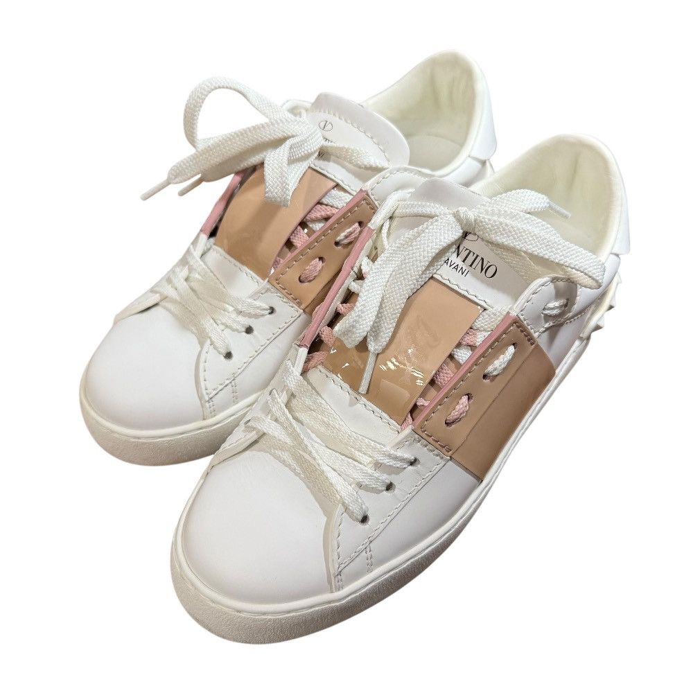 Valentino Valentino Garavani Leather Sneakers Leather Shoes DUTY FREE for USA