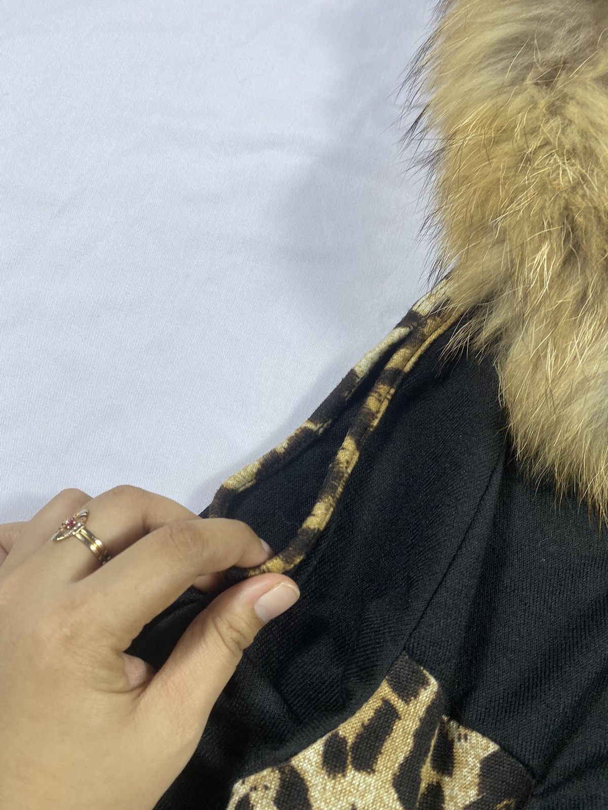 Japanese Brand Japanese ReMix Leopart Fur zip Hoodie Lgb Style Size US S / EU 44-46 / 1 - 4 Thumbnail