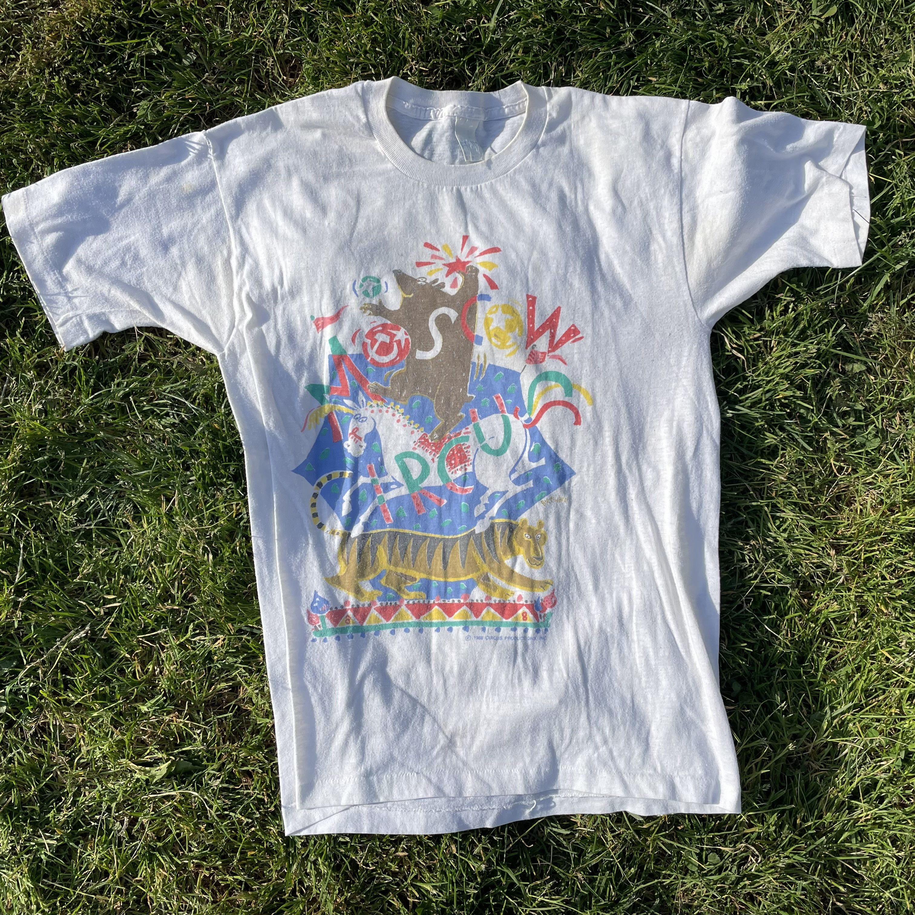 Other 80s Moscow Circus T Shirt Rare Brockum Avant Garde Size US L / EU 52-54 / 3 - 2 Thumbnail