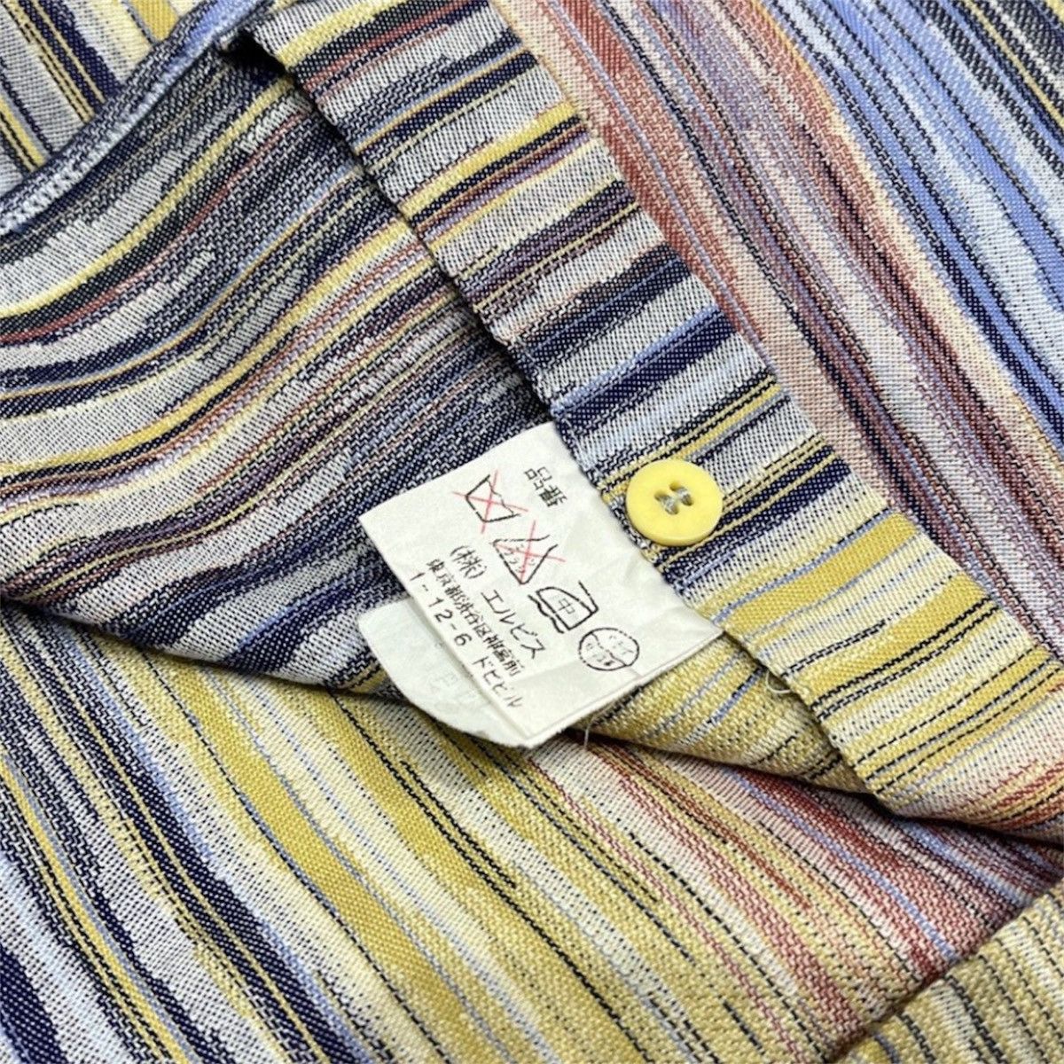 Missoni Missoni Shirt Stripe Buttons Size US XL / EU 56 / 4 - 4 Thumbnail