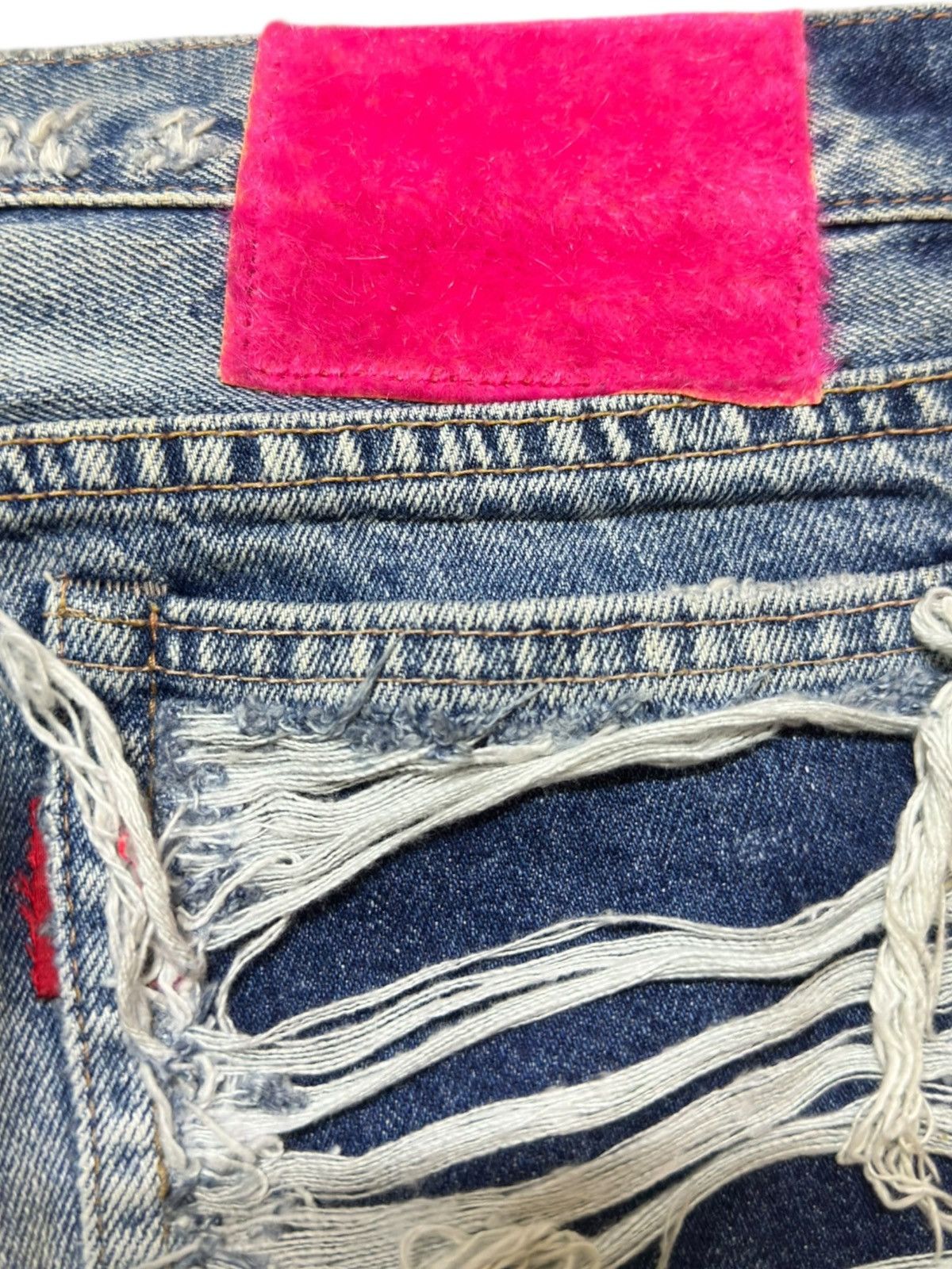 Hysteric Glamour Vintage RNA.Inc Faded Ripped Distressed Denim Size US 30 / EU 46 - 6 Thumbnail