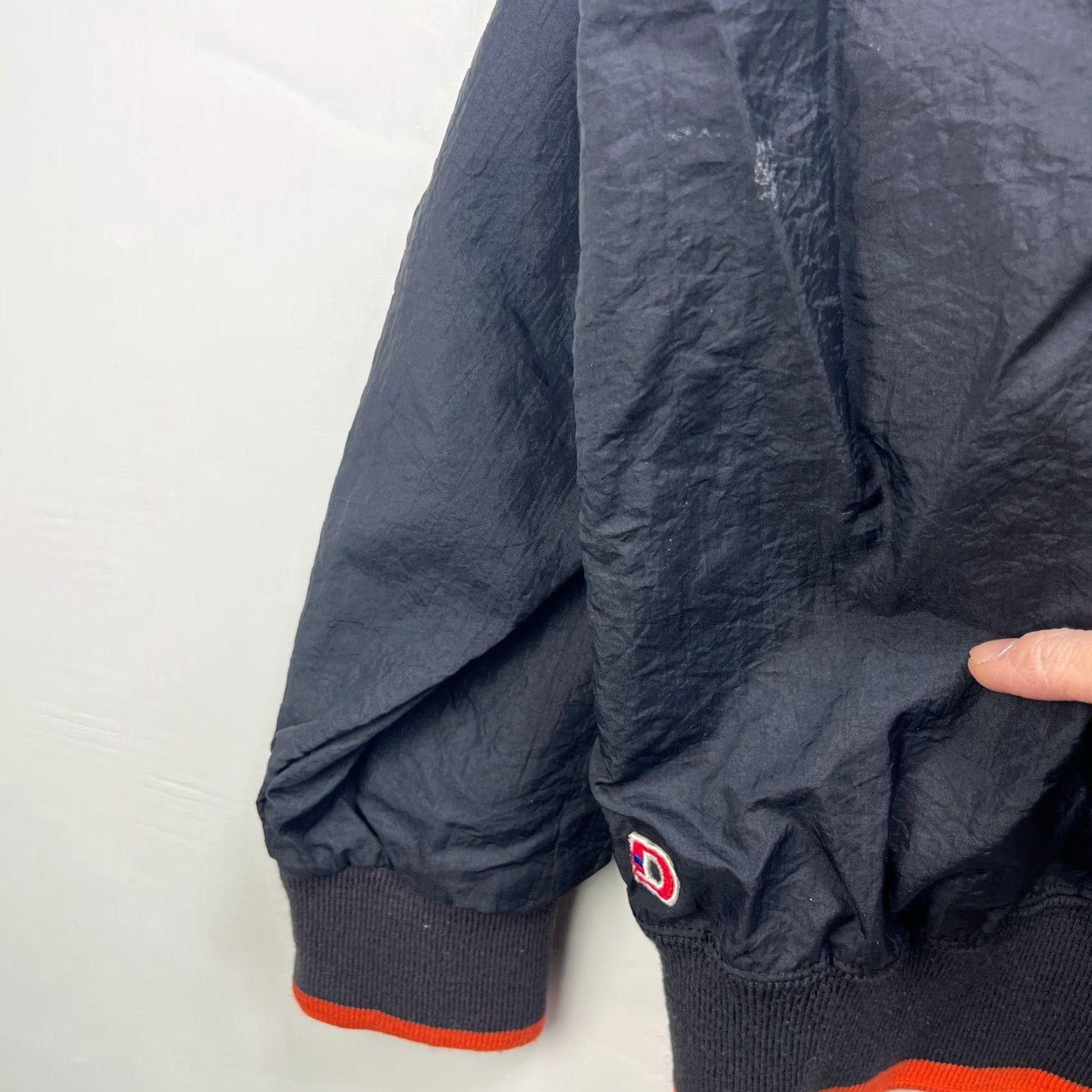 Vintage Vintage 90s Jersey Shore Dodger Windbreaker Jacket XL Black User: Vintage 90s Jersey Shore Dodger Windbreaker Jacket XL Black Size US XL / EU 56 / 4 - 5 Thumbnail
