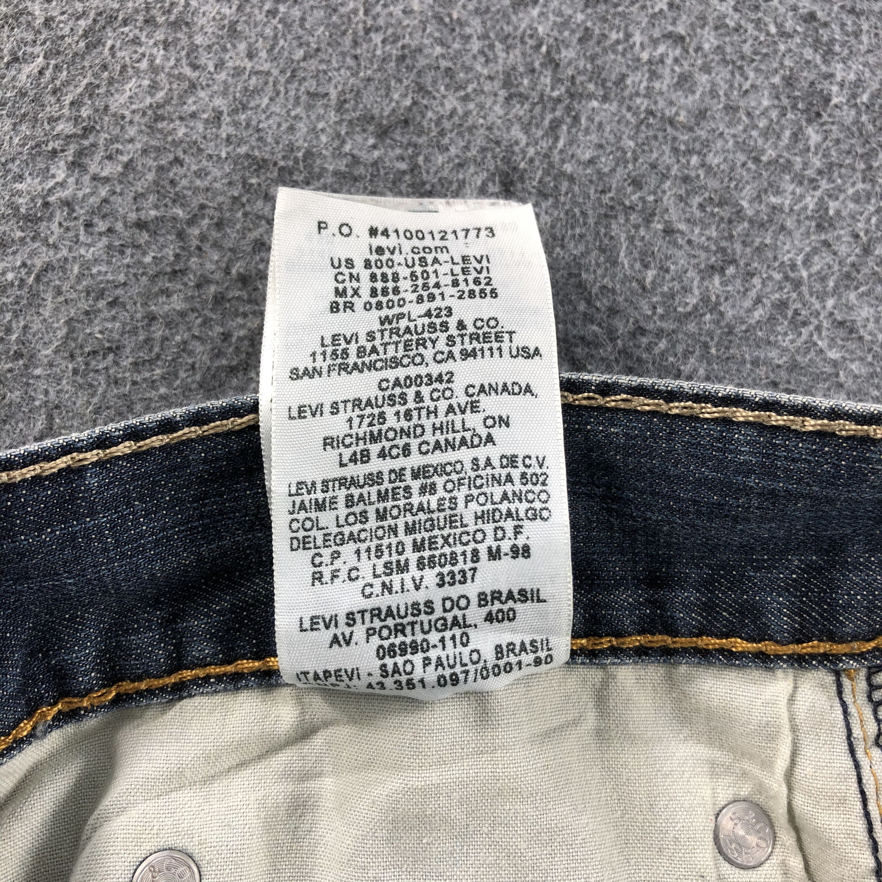 Levi's Vintage Levis 514 Jeans- J1333 Size US 36 / EU 52 - 12 Thumbnail