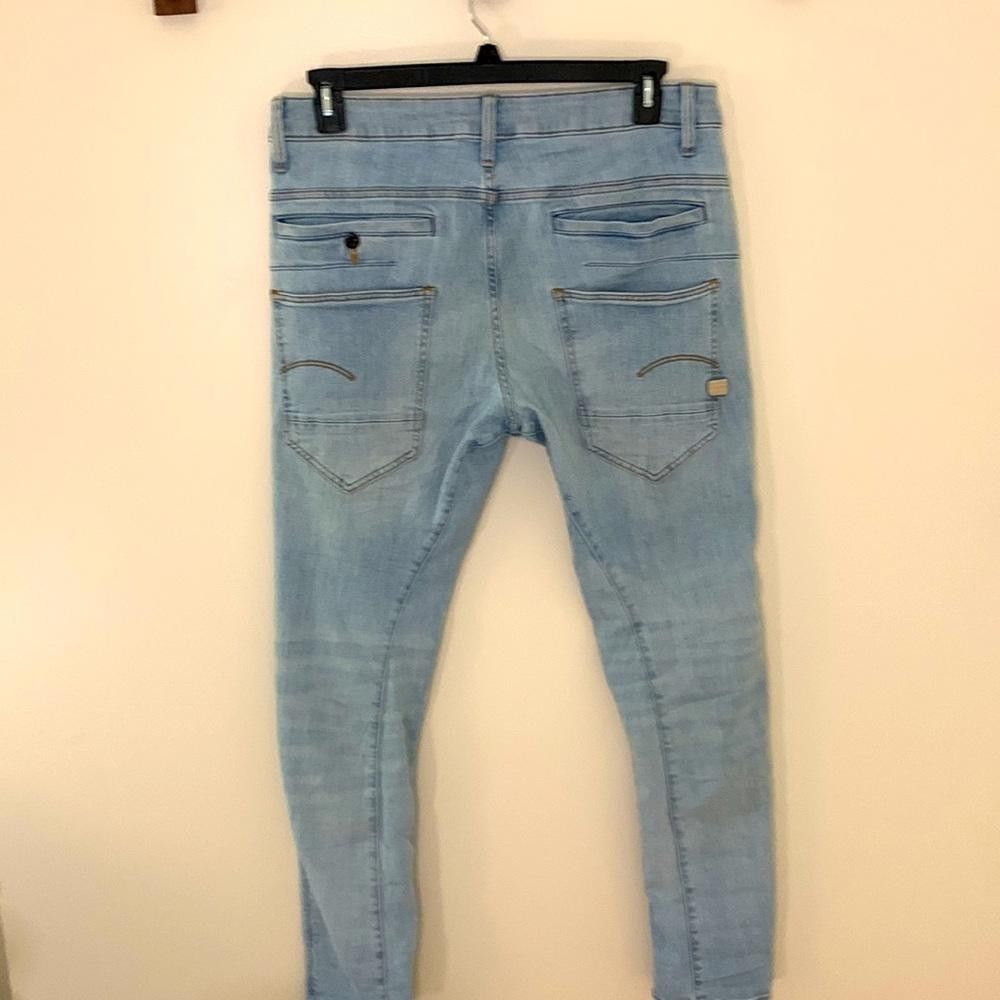 Designer G-Star RAW - D-Staq Skinny- 32W 32L - 91% Cotton 9% Elastics Size US 32 / EU 48 - 6 Thumbnail