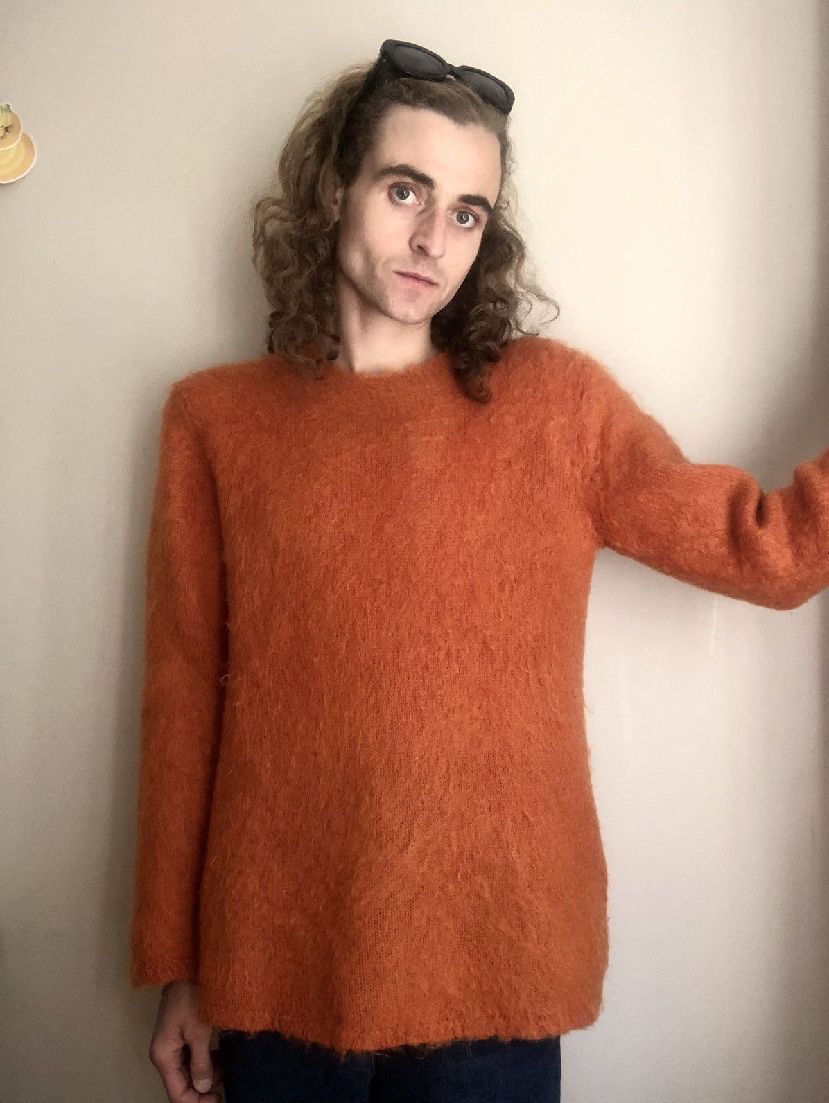 Comme des Garcons Comme des Garçons Homme Plus AW22 Oversized Mohair Sweater Size US M / EU 48-50 / 2 - 12 Thumbnail