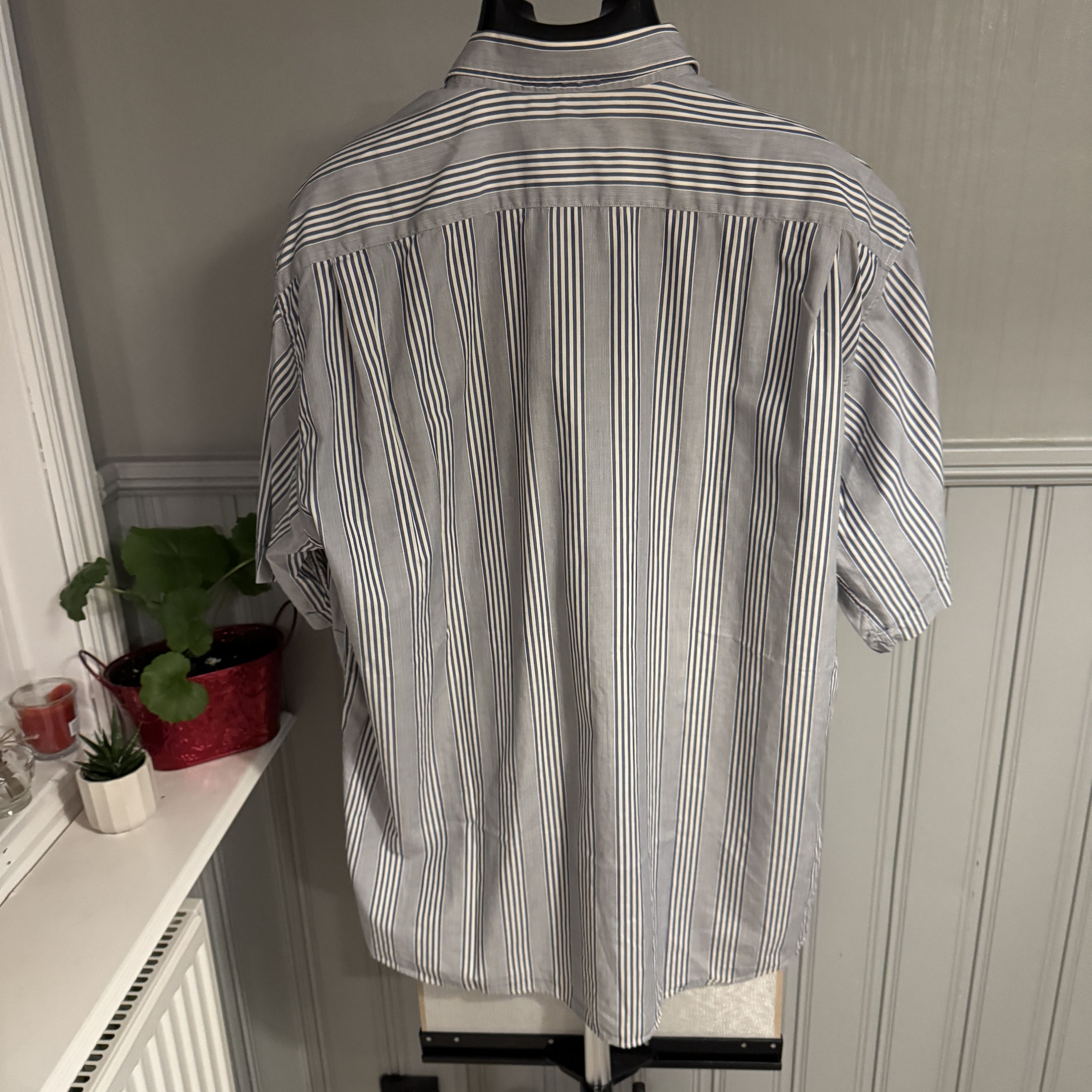 Yves Saint Laurent Yves Saint Laurent Short Sleeve Shirt Size US L / EU 52-54 / 3 - 2 Thumbnail