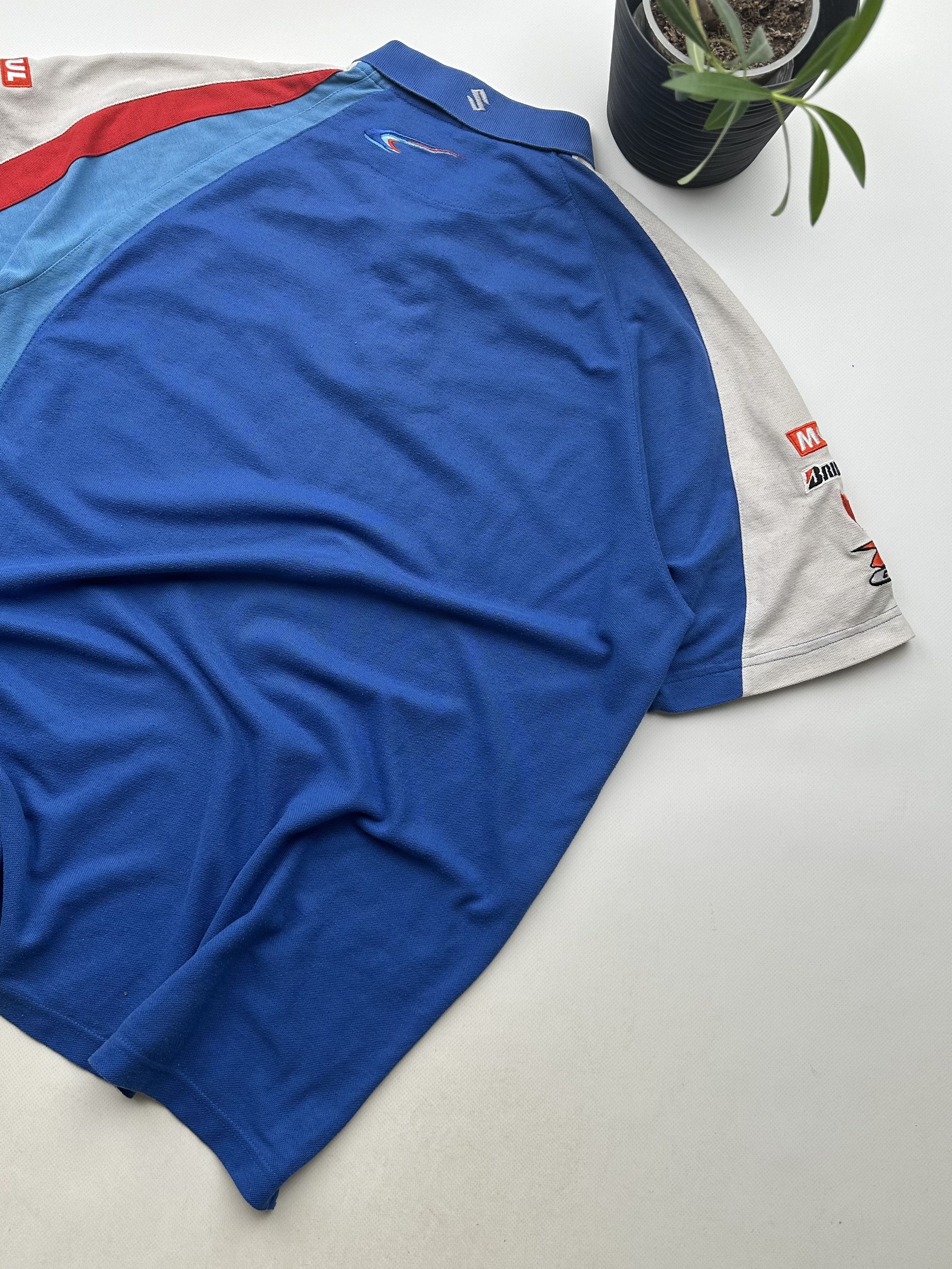 Vintage Suzuki Vintage Racing Polo Tee (383) Size US XXL / EU 58 / 5 - 8 Thumbnail