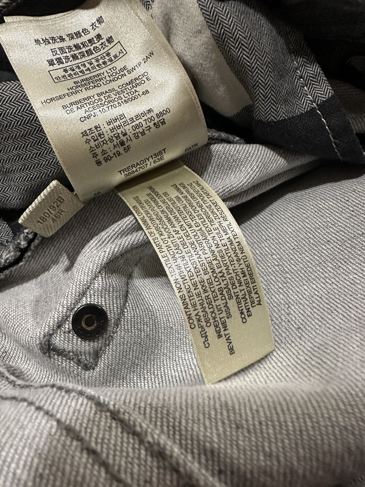 Burberry Burberry Brit Denim Jeans Pants Size US 36 / EU 52 - 13 Thumbnail