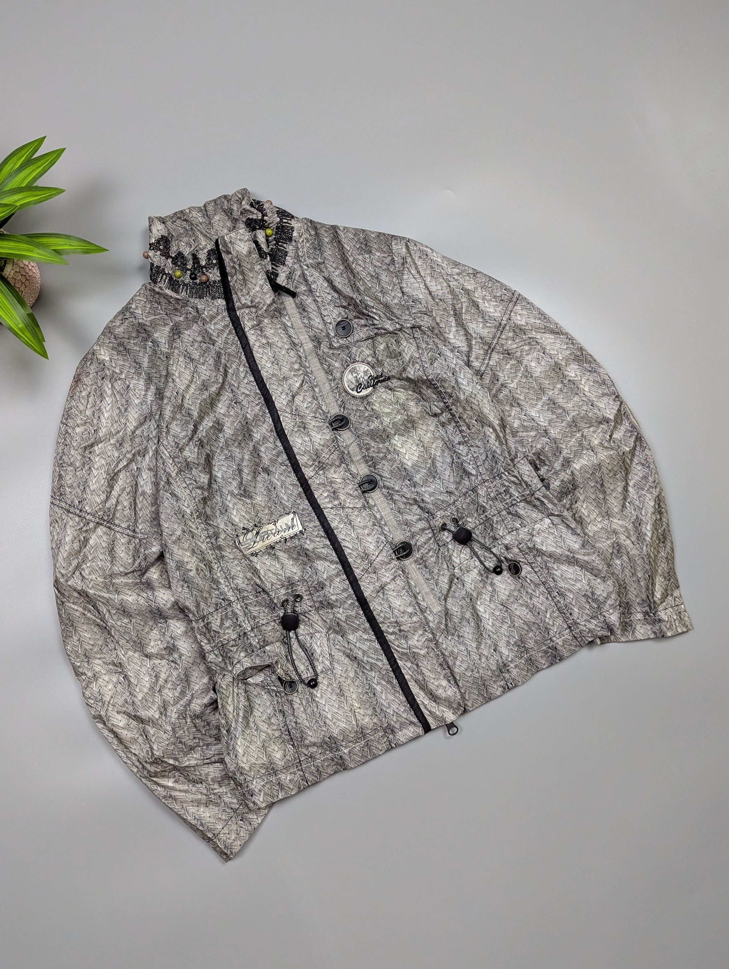 Sportalm Kitzbuhel Sportalm 90s Women’s Light Windbreaker Jacket Art Print Y2K Size M / US 6-8 / IT 42-44 - 1 Thumbnail