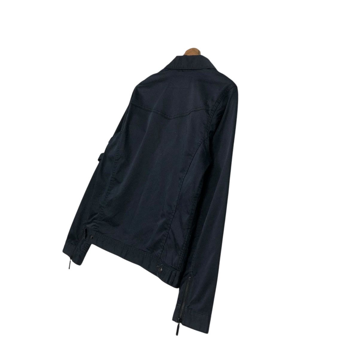 Japanese Brand 🔥VINTAGE BIKER JACKET ADVANTAGE CYCLE BONDAGE PUNK DESIGN Size US M / EU 48-50 / 2 - 12 Thumbnail