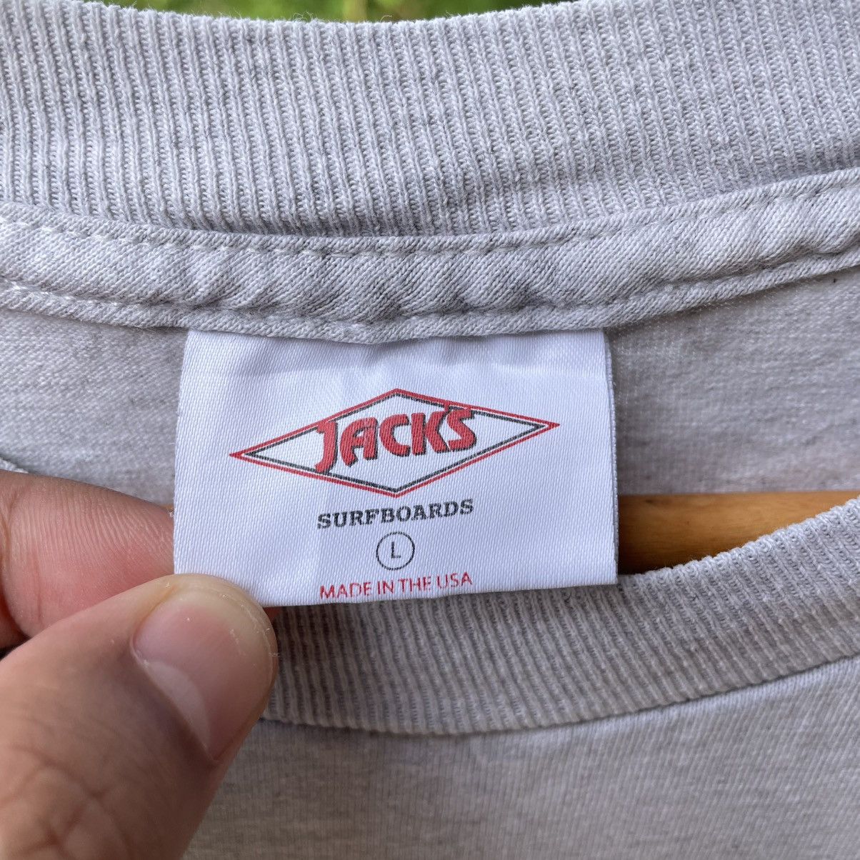 Vintage 🔥Vintage 90s Jack Surfboard Big Logo Long Sleeves Tee Size US L / EU 52-54 / 3 - 9 Thumbnail