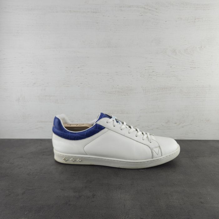 Men :: Shoes :: Louis Vuitton Men's White Fastlane Sneaker - The Real Luxury