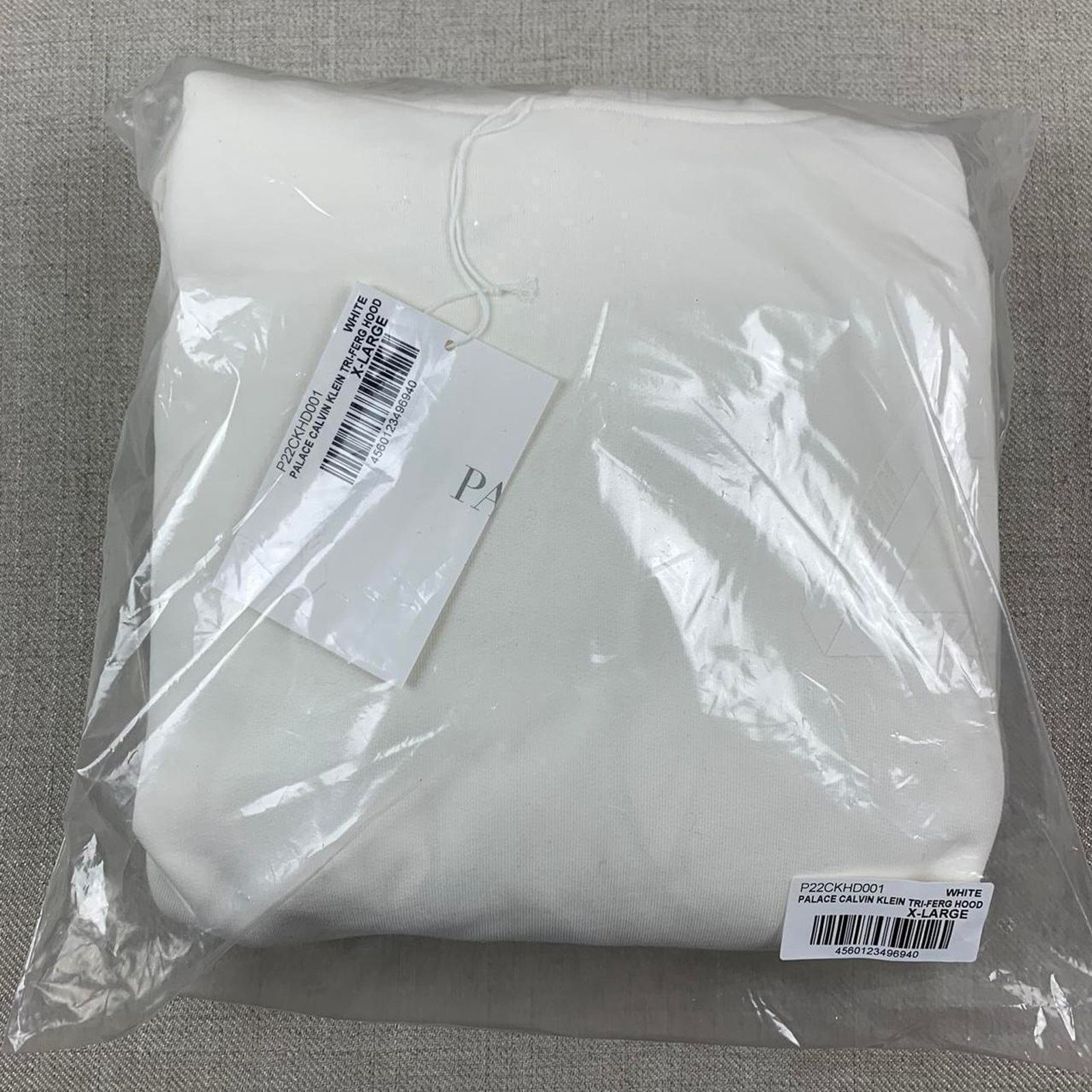 Palace Palace x Calvin Klein Tri Ferg Hoodie White Size US XL / EU 56 / 4 - 3 Thumbnail