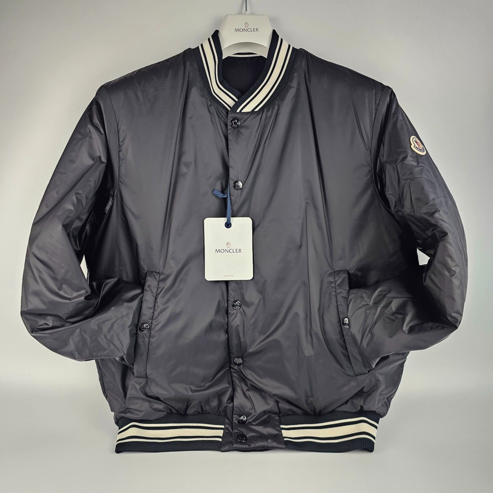 Moncler MONCLER Bouchet $2270 Black Down Jacket New 2 Size US M / EU 48-50 / 2 - 6 Thumbnail