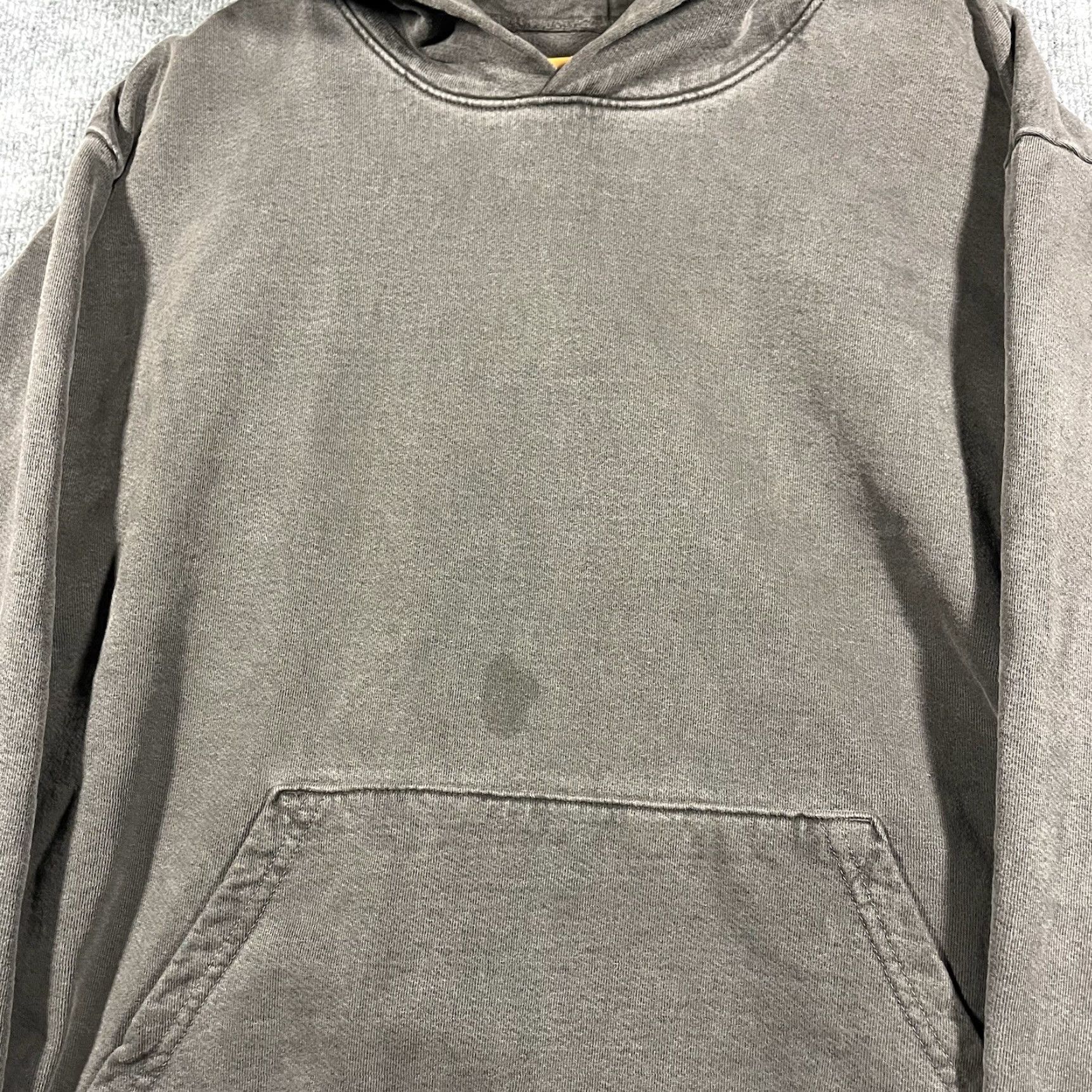 Vintage LA Apparel Hoodie Mens L Gray Heavyweight Pullover Sweatshirt Thick Pullover Sweatshirt Faded Large Mens Size US L / EU 52-54 / 3 - 2 Thumbnail