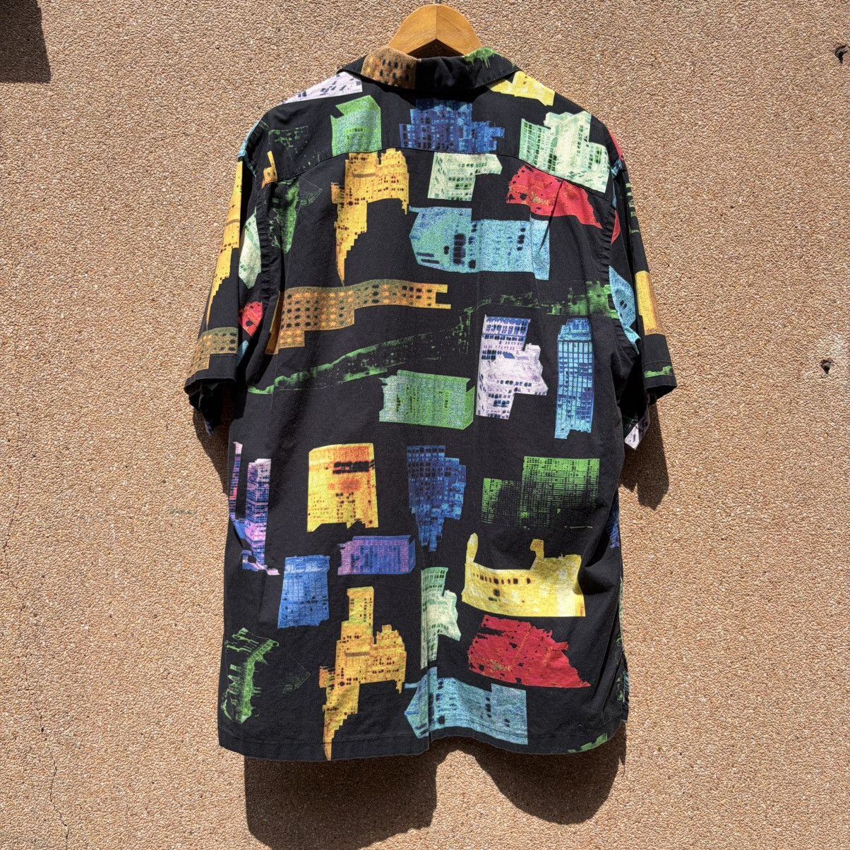 thisisneverthat Thisisneverthat - Nightscape ALOHA Shirt ( Spring 2018 ) Size US L / EU 52-54 / 3 - 3 Thumbnail