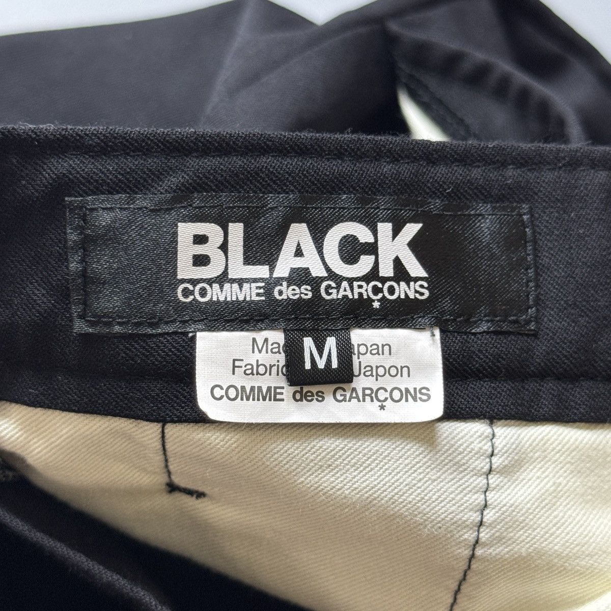 Comme des Garcons Black Comme des Garcons BLACK - AW/2015 Wool Trouser Pants Size US 30 / EU 46 - 9 Thumbnail