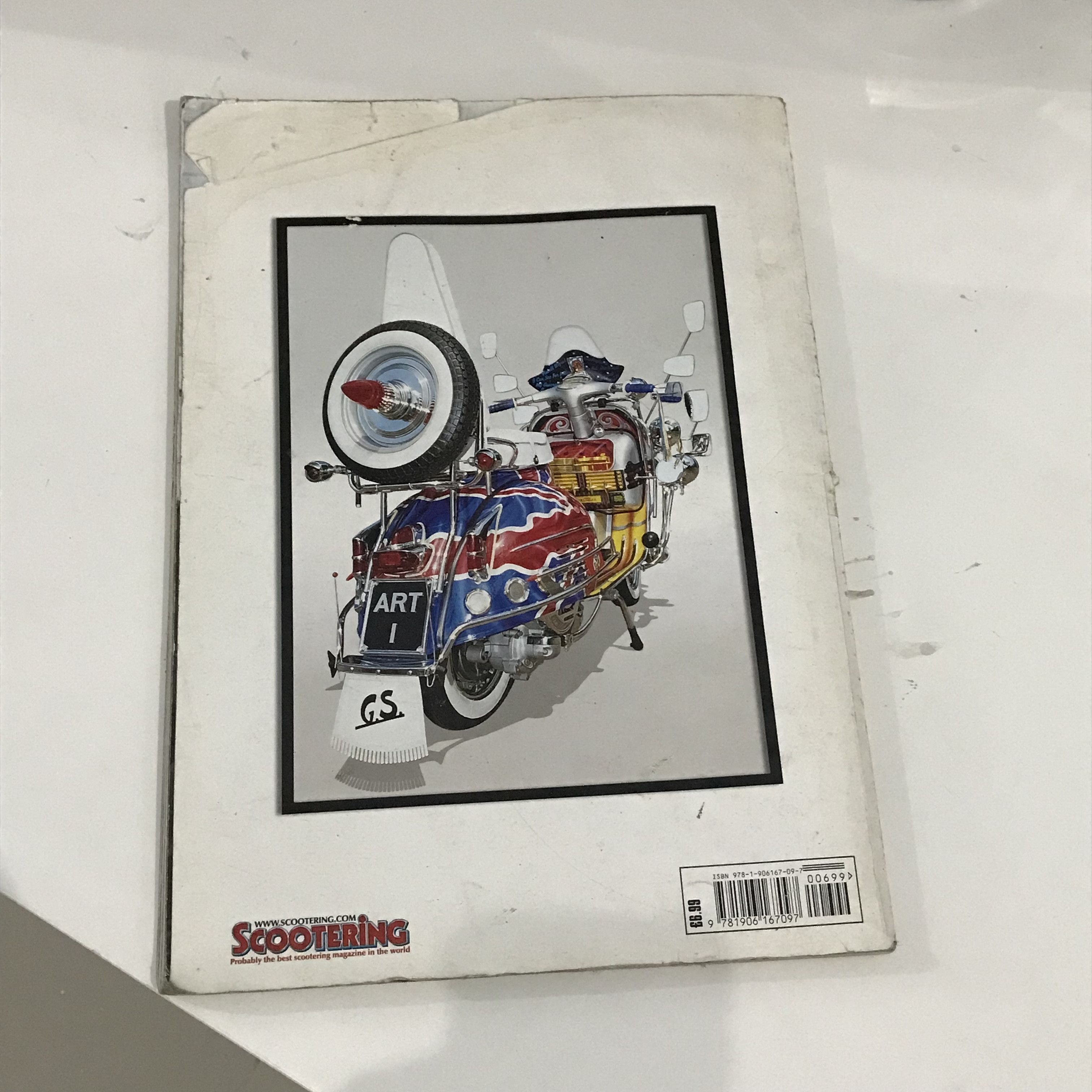 POP MAGAZINE Scootering magazine The Scootervespa lambretta Book magazine Size ONE SIZE - 3 Thumbnail