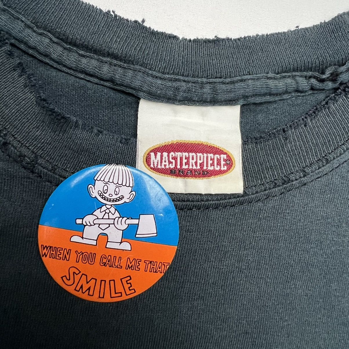 MasterPiece × Rap Tees × Vintage Masterpiece Public Enemy Just Say No To Babylon Target Tee Size US L / EU 52-54 / 3 - 3 Thumbnail