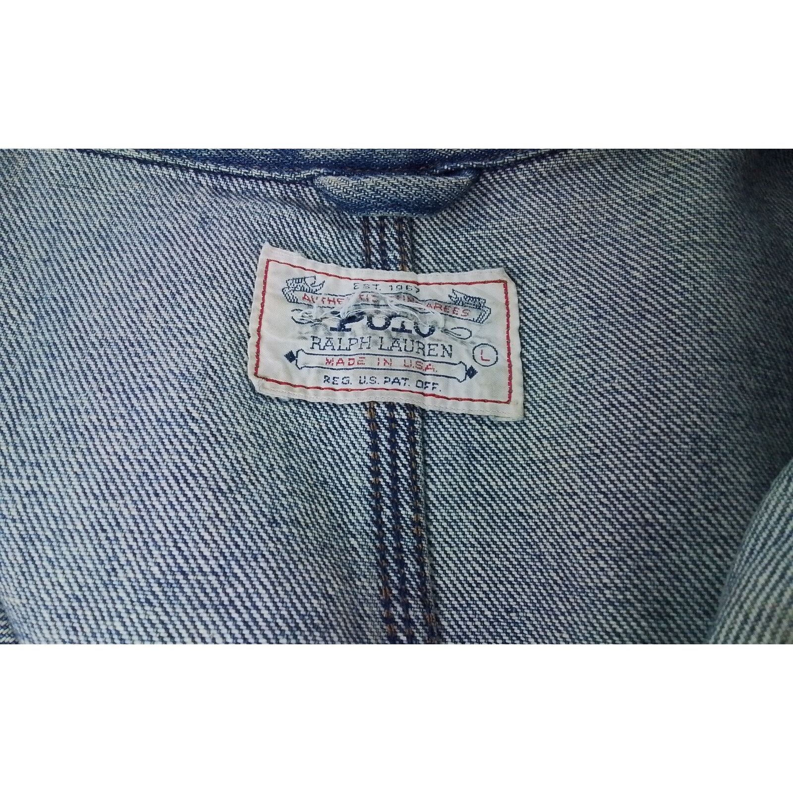 Ralph Lauren Polo Ralph Lauren USA Vintage Chore Jacket Women L Size L / US 10 / IT 46 - 6 Thumbnail