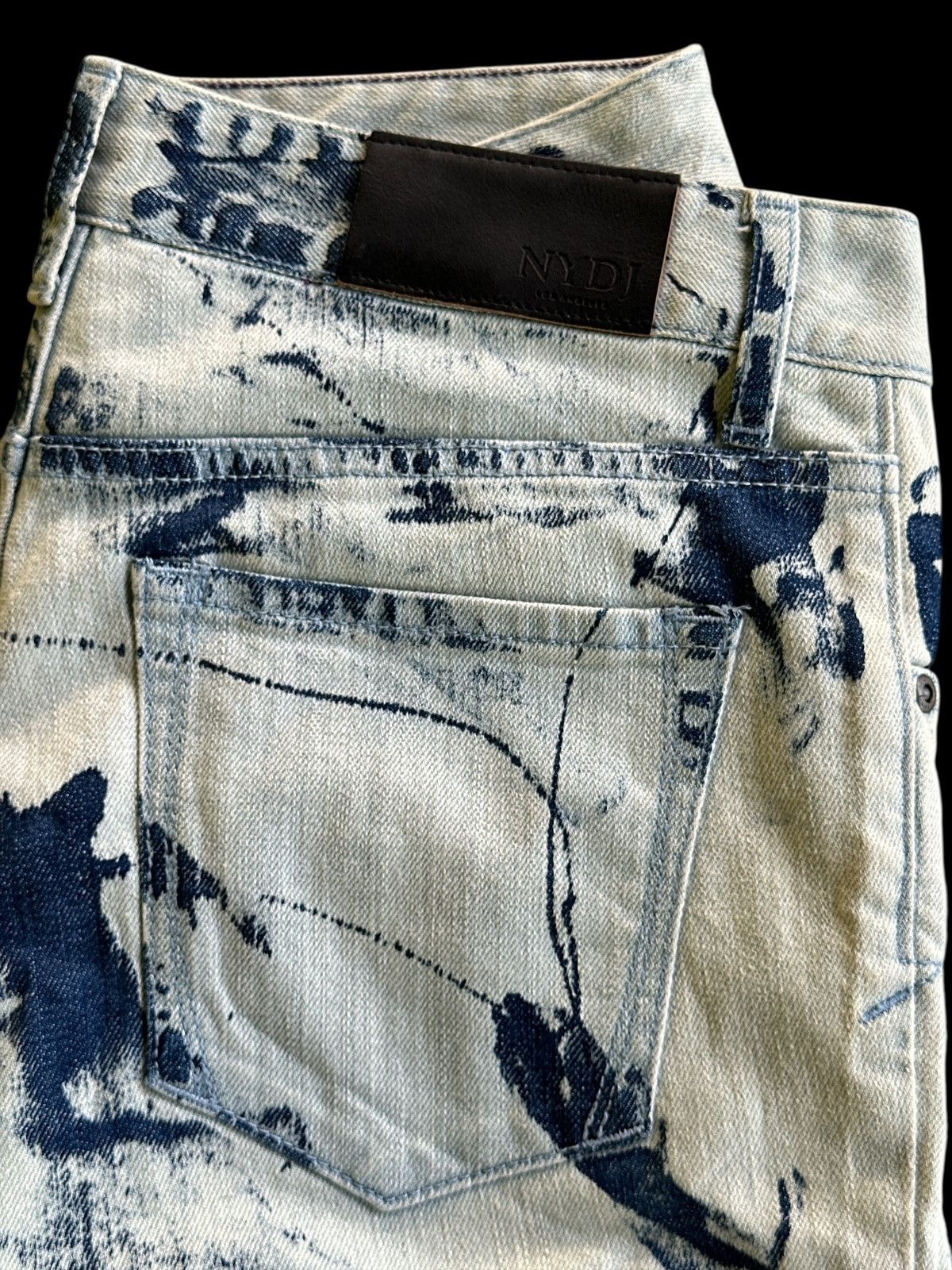 Japanese Brand Art Style 💥 Nydj Hystric Glamour Style 💥 Size US 30 / EU 46 - 4 Thumbnail