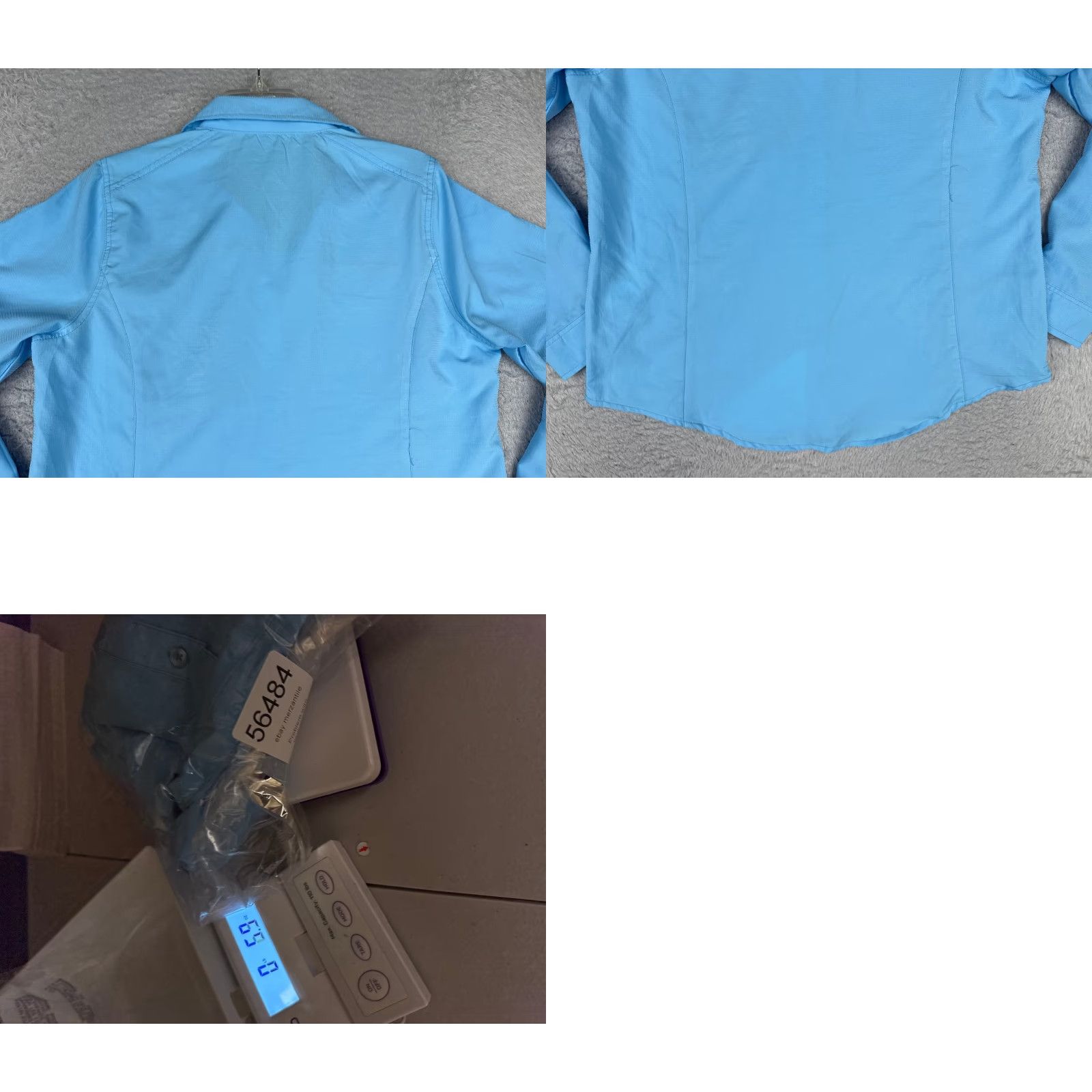Vintage Pacific Trail Shirt Women Medium Blue Button Up Long Sleeve Polyester Blend Size M / US 6-8 / IT 42-44 - 9 Thumbnail