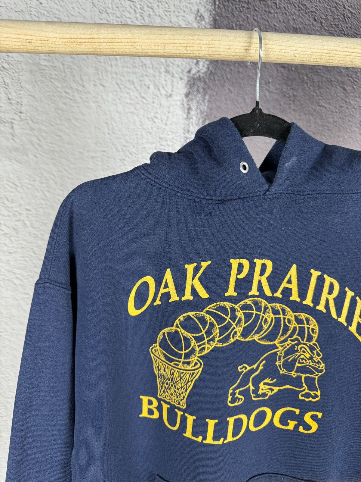 Jerzees × Vintage Jerzees vintage y2k Oak Prairie Bulldogs big logo hoodie Size US M / EU 48-50 / 2 - 3 Thumbnail
