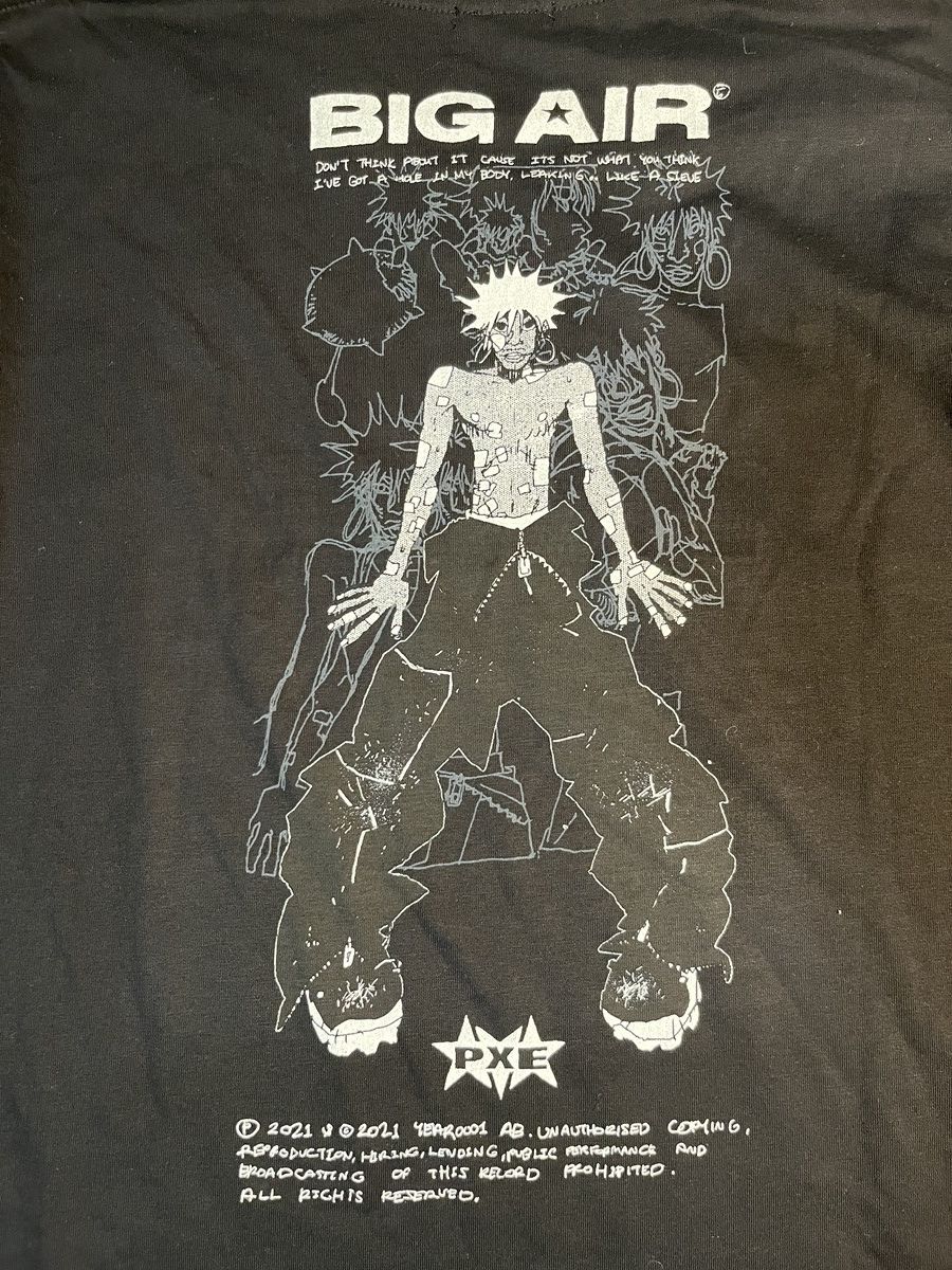 Drain Gang Ecco2k PXE Black Rhinestone Tee Size US XL / EU 56 / 4 - 7 Thumbnail