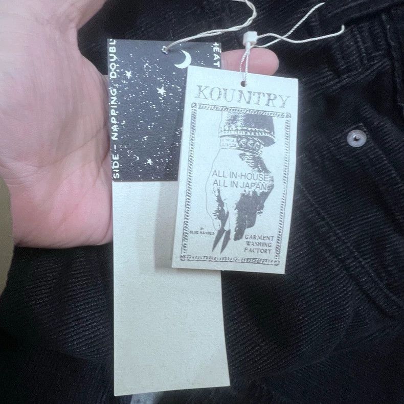 Kapital Kapital Corduroy gemstone trousers washed to make old strai Size US 34 / EU 50 - 5 Thumbnail