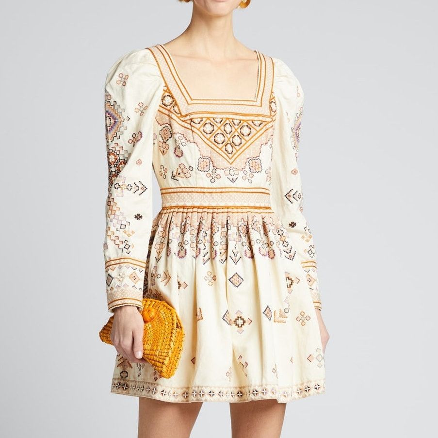 Ulla Johnson Ulla Johnson Adilah Beaded Embroidered Mini Dress size 0 Size XS / US 0-2 / IT 36-38 - 13 Thumbnail
