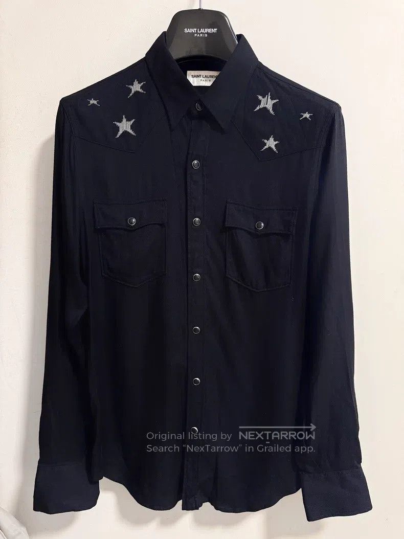 Saint Laurent Paris Saint Laurent Paris Chain Stars Size US S / EU 44-46 / 1 - 1 Thumbnail