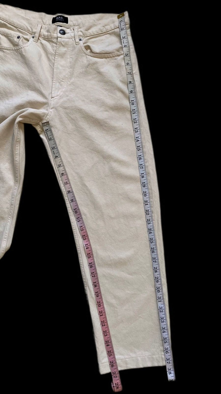 A.P.C. Vintage A.P.C. Jean Achille Cropped Jeans Size US 32 / EU 48 - 6 Thumbnail