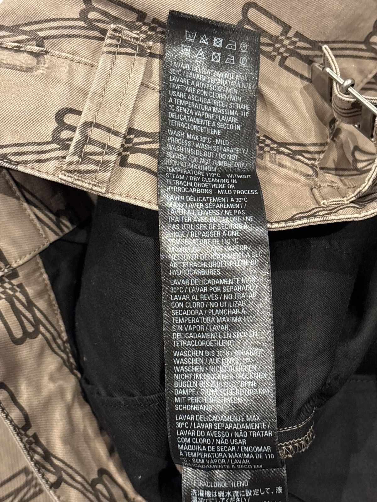Balenciaga Balenciaga cargo pants monogram Size US 32 / EU 48 - 6 Thumbnail