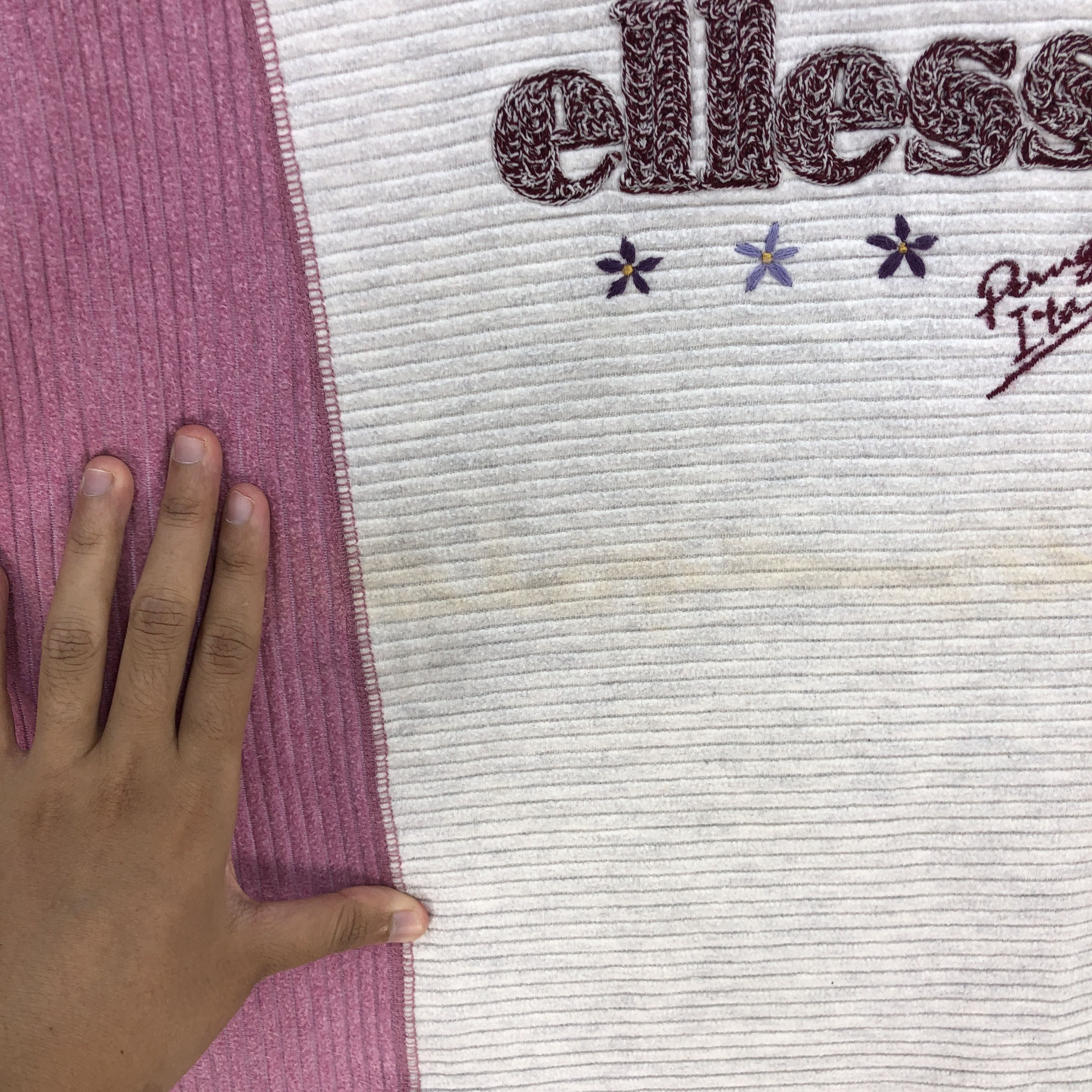 Ellesse × Vintage Vintage 90s Ellesse Sweatshirt Big Embroidered Logo Sweater Size US M / EU 48-50 / 2 - 6 Thumbnail