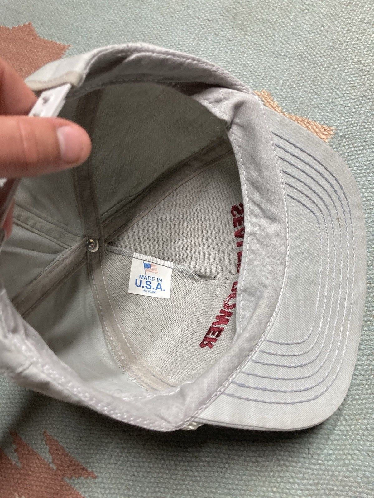Vintage 80s SnapBack hat sealed power car mechanic automobile USA Size ONE SIZE - 7 Thumbnail
