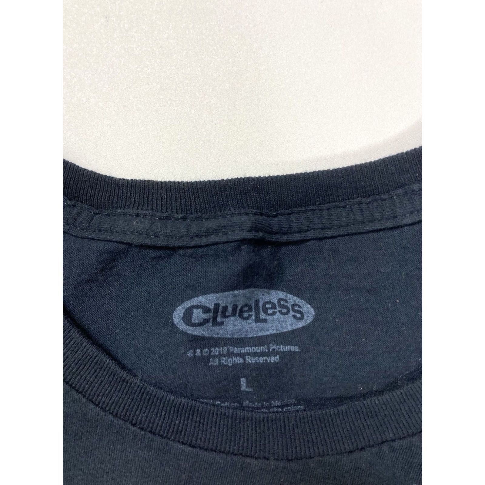 Vintage VINTAGE Clueless Graphic T-shirt Women Large Black Short Sleeve Movie Size L / US 10 / IT 46 - 4 Thumbnail