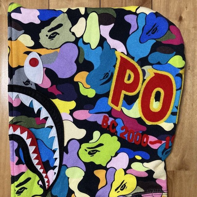 Bape BAPE Multi Camo Shark Full Zip Hoodie a bathing ape PONR Size US L / EU 52-54 / 3 - 4 Thumbnail