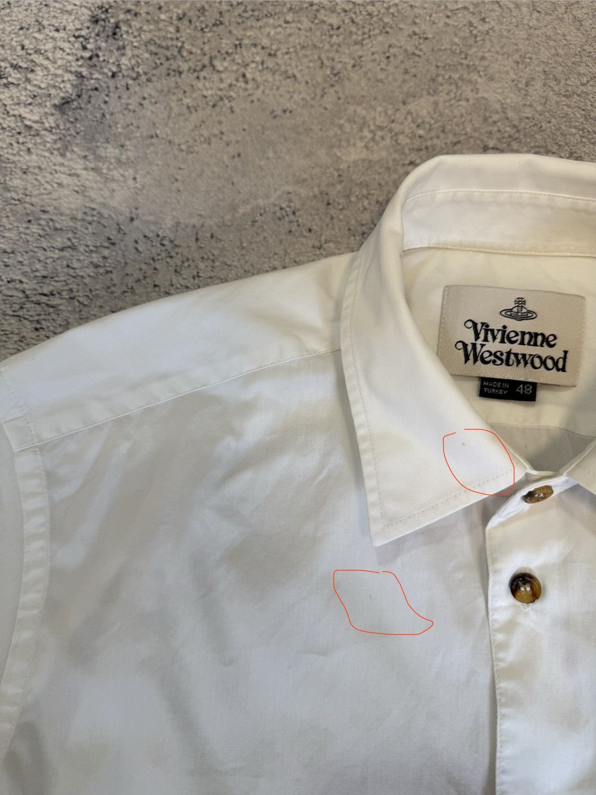 Vivienne Westwood Vivienne Westwood Shirt Logo Button Up Men 48 Long Sleeve Size US M / EU 48-50 / 2 - 18 Thumbnail