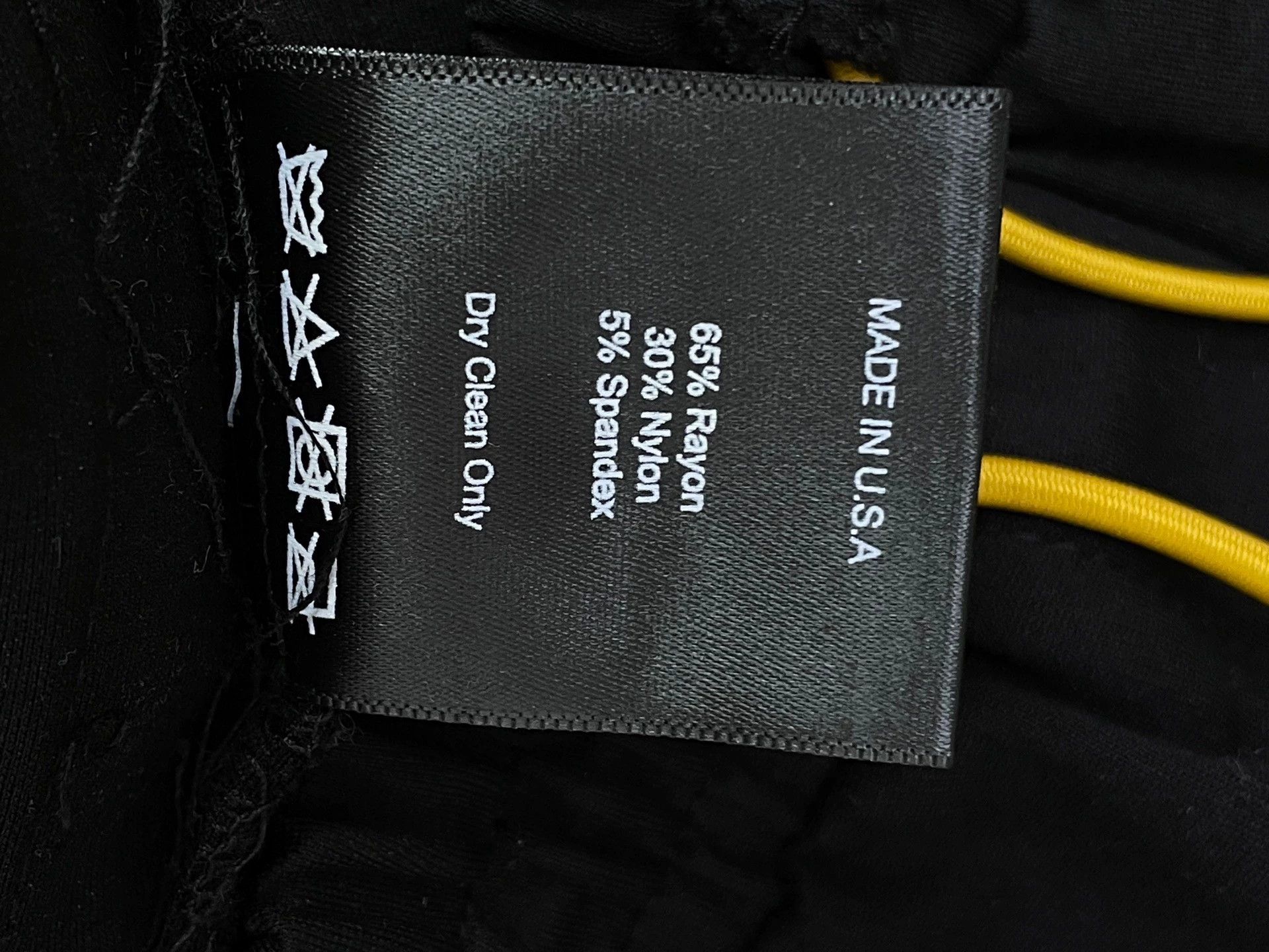 Rhude Rhude Gold-Green Drawstring Track Pants M Size 27" / US 4 / IT 40 - 5 Thumbnail