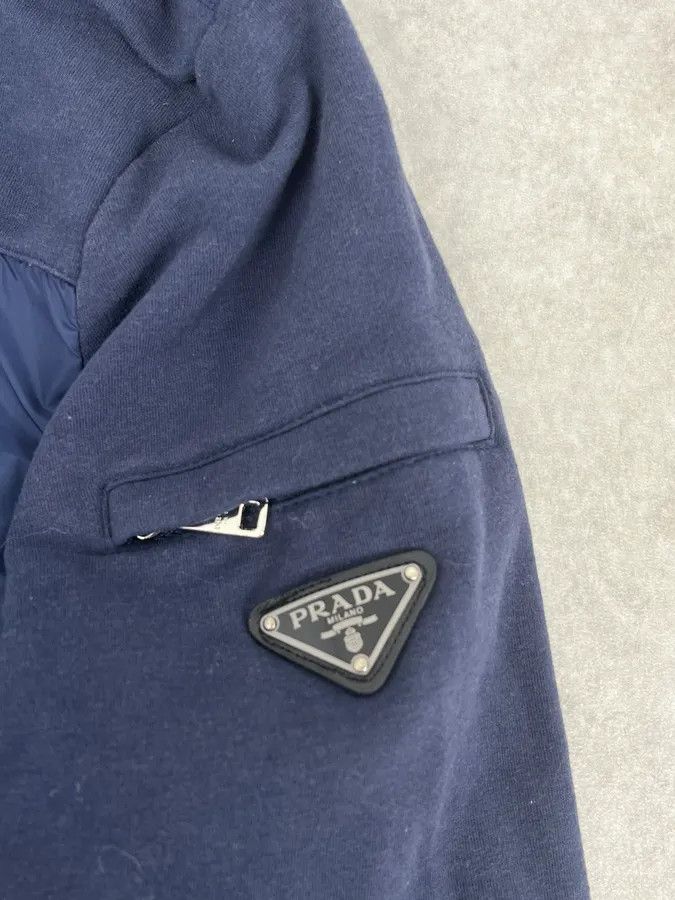 Prada Prada Navy & Blue Hooded Zip Jacket Size US S / EU 44-46 / 1 - 9 Thumbnail