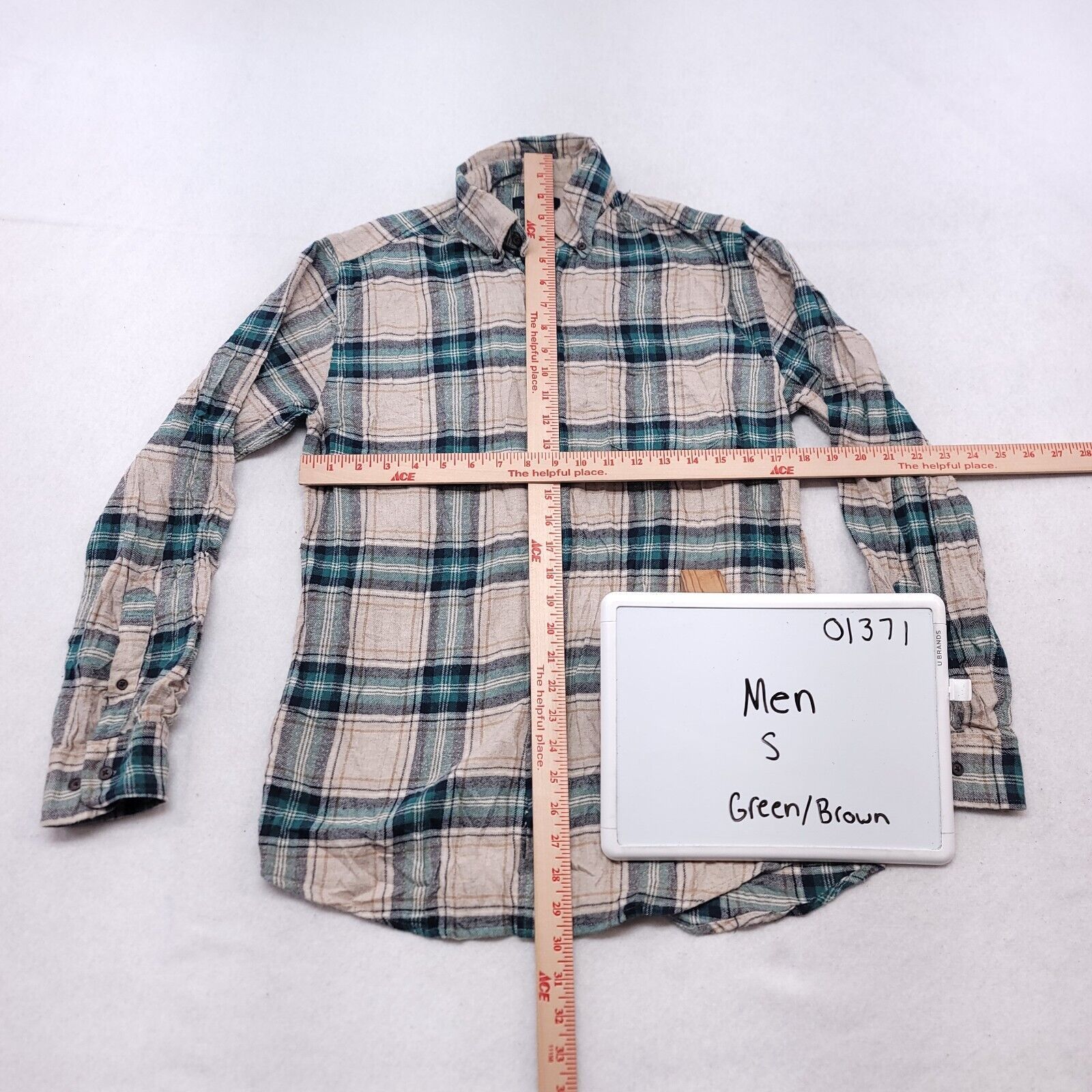 Croft & Barrow Croft & Barrow Tartan Flannel Shirt Mens Size Small Green Size US S / EU 44-46 / 1 - 5 Thumbnail