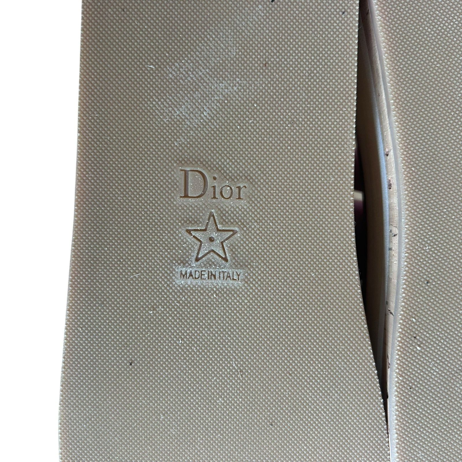 Dior Dior Dioriviera Dway Natural Beige Platform Slides Sz 39 Size US 8 / IT 38 - 7 Thumbnail
