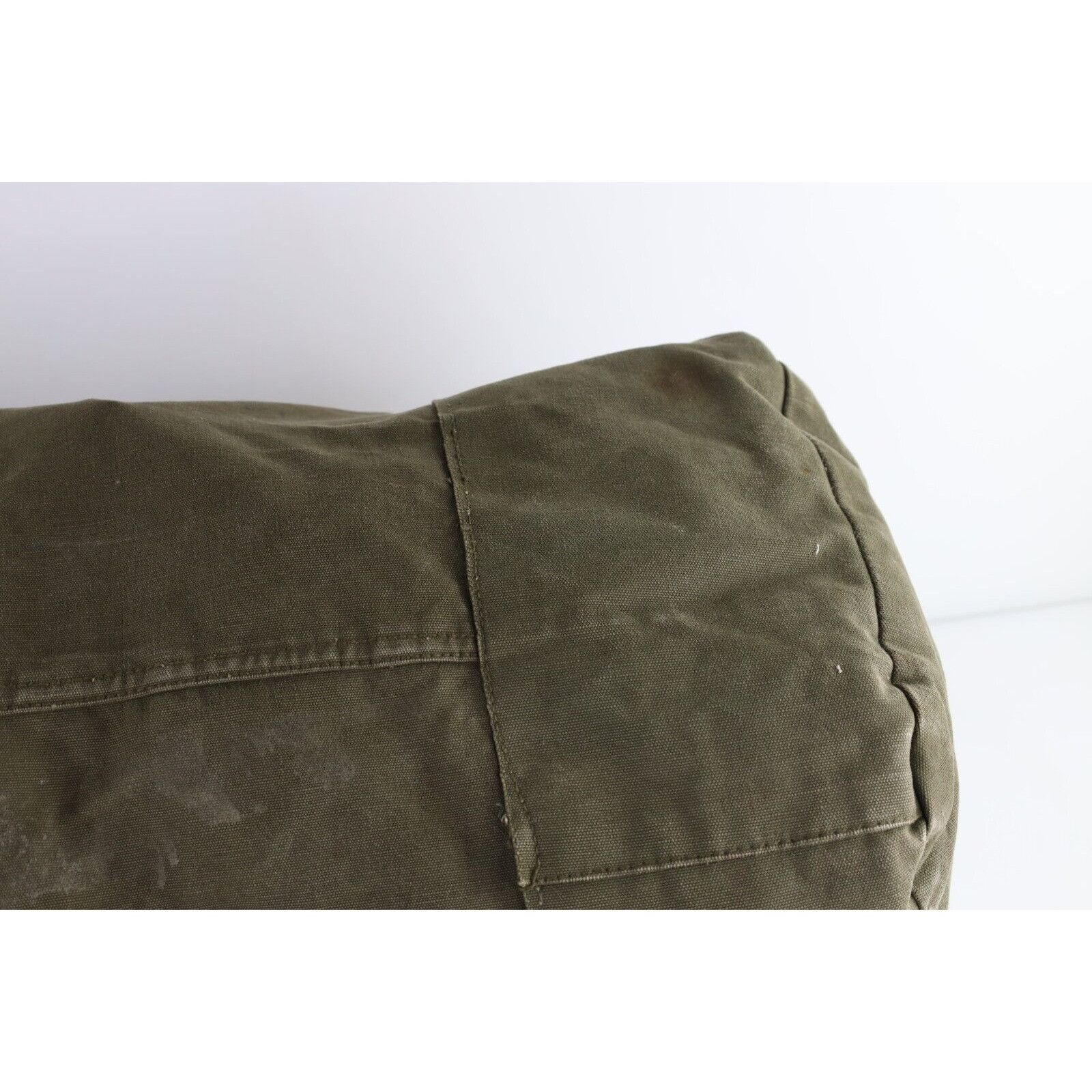 Vintage Vintage 50s Korean War Canvas Top Loader Duffel Bag Size ONE SIZE - 6 Thumbnail