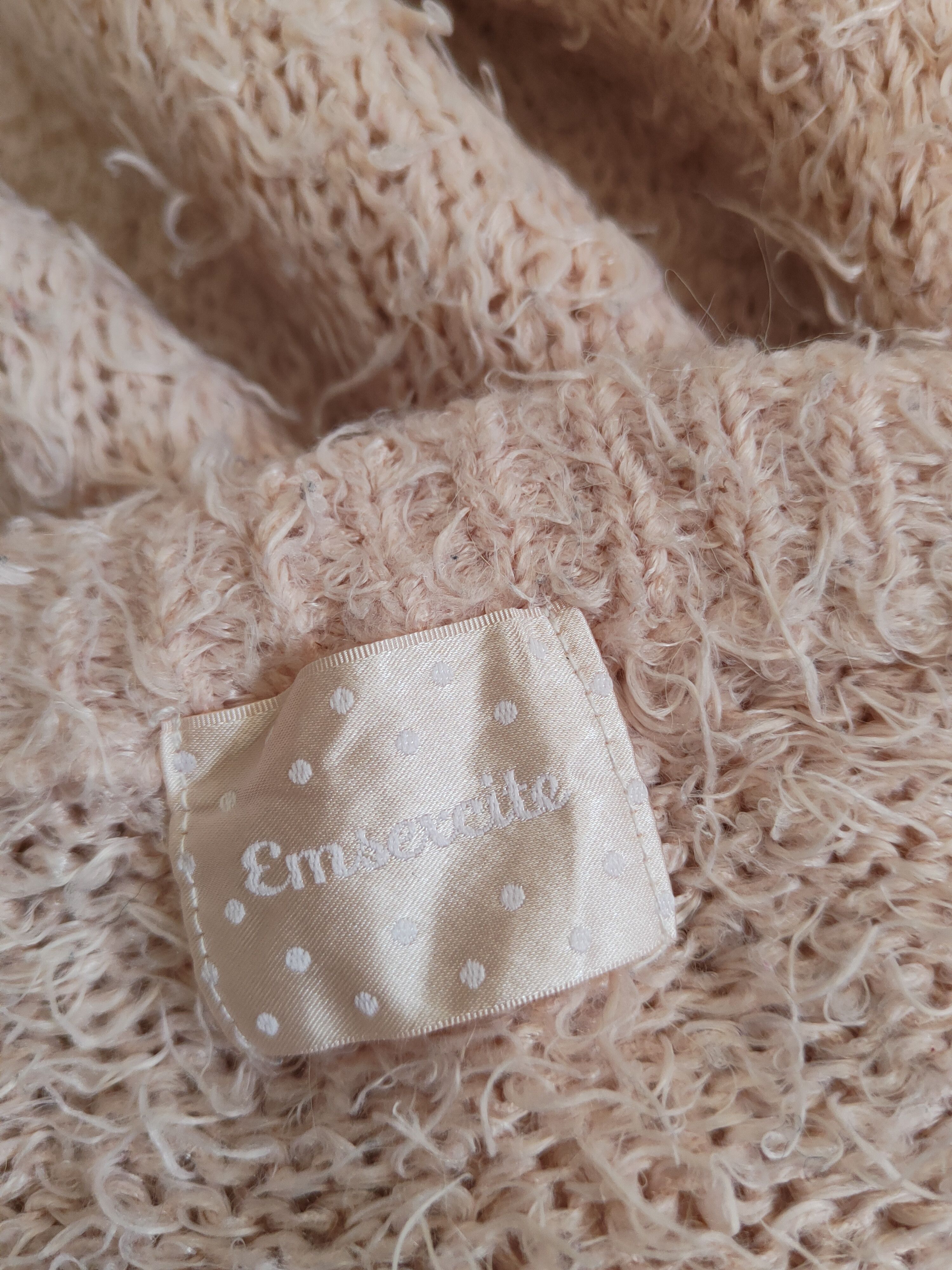 Homespun Knitwear Emsexcite Peach Shag Shaggy Fur Mohair Knitwear #S2008 Size M / US 6-8 / IT 42-44 - 12 Thumbnail