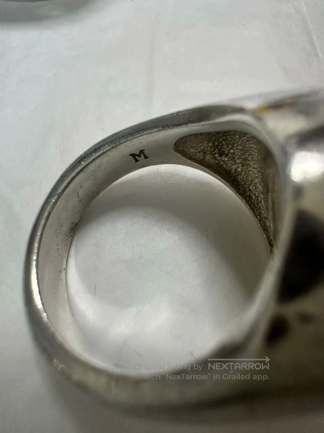 Vivienne Westwood vivienne westwood saturn ring in beige. Size ONE SIZE - 3 Thumbnail
