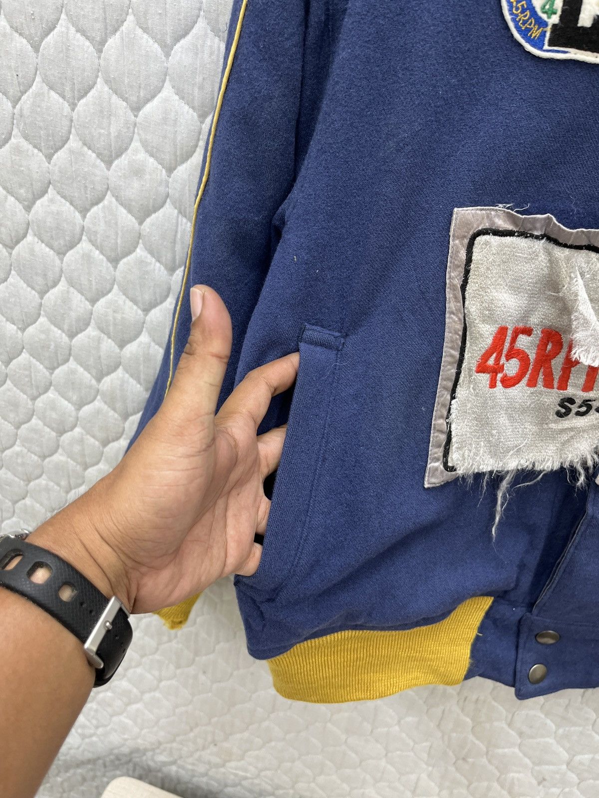 45rpm × Vintage 🔥🔥🔥ARCHIVE VTG 45RPM BOMBER JACKET Size US S / EU 44-46 / 1 - 22 Thumbnail