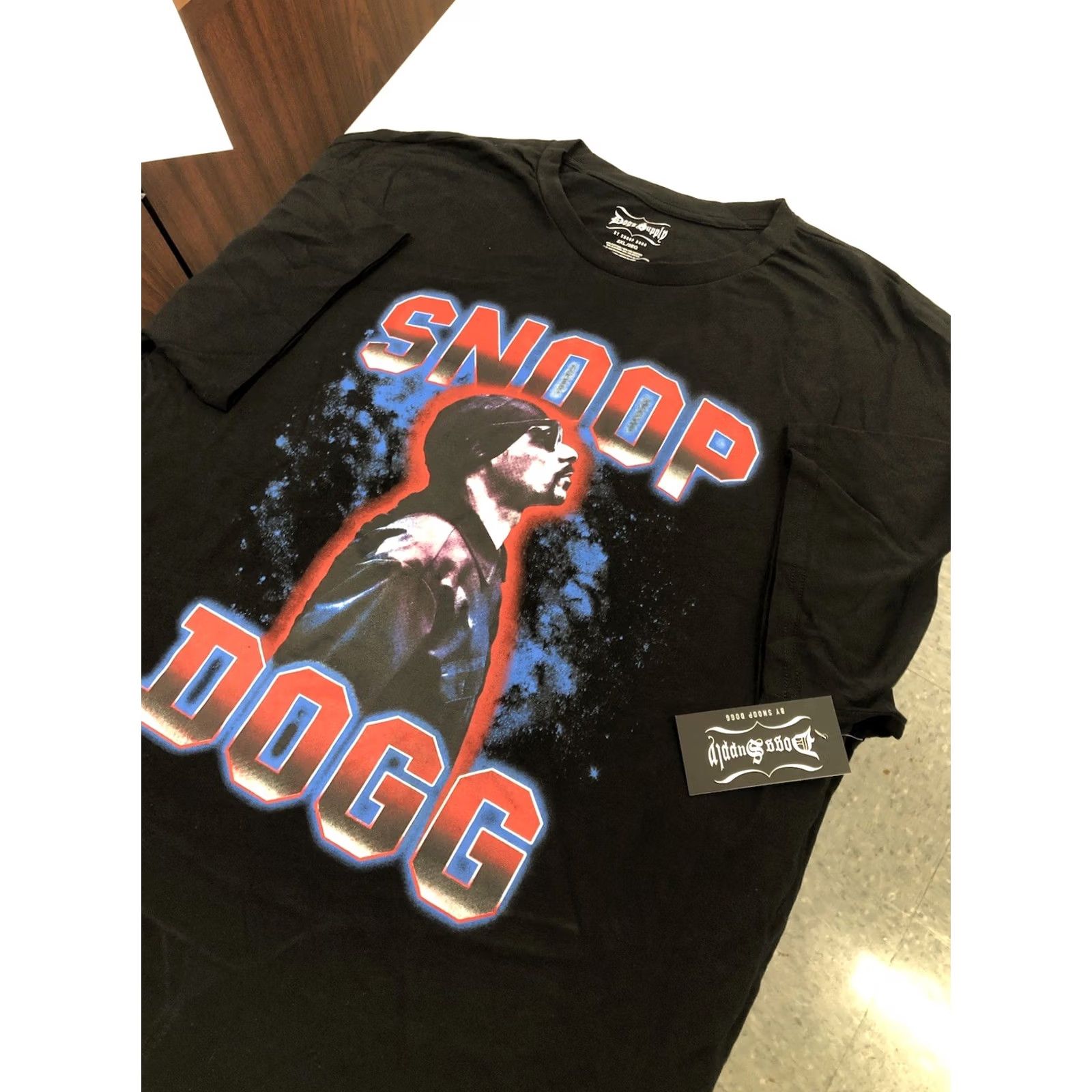 Vintage Snoop Dogg Graphic T-Shirt - Black 2XL Crew Neck Short Sleeve Tee Men Regular Fit Cotton Knit Graphic Print Dogs Supply 2020s Size US XXL / EU 58 / 5 - 5 Thumbnail
