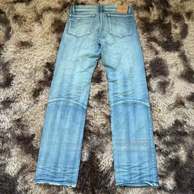 Balenciaga Balenciaga size M Solid Low-Rise Five Pocket Long Jeans Size US 27 - 2 Thumbnail