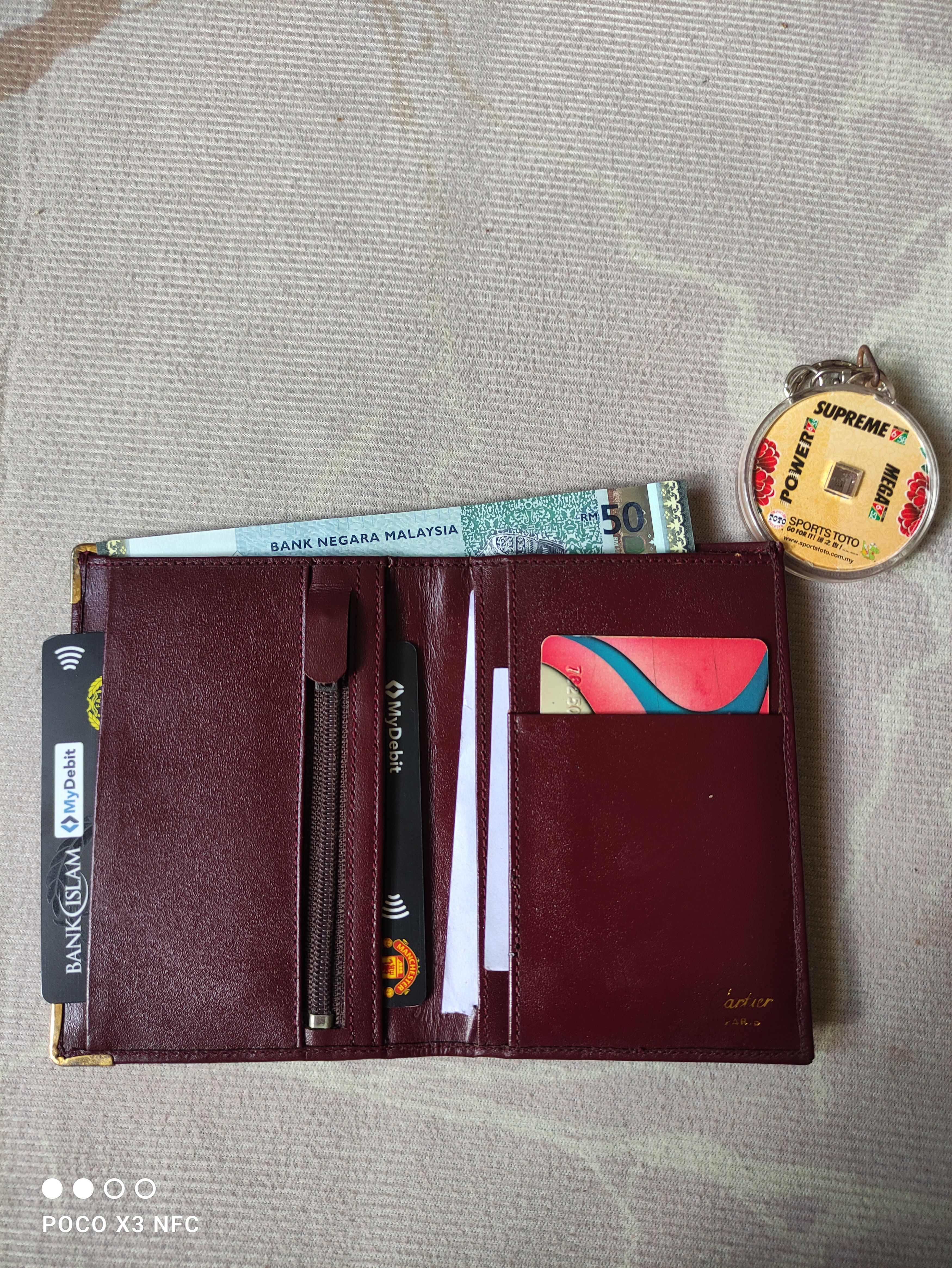 Cartier × Designer Cartier unisex fold wallet Size ONE SIZE - 5 Thumbnail